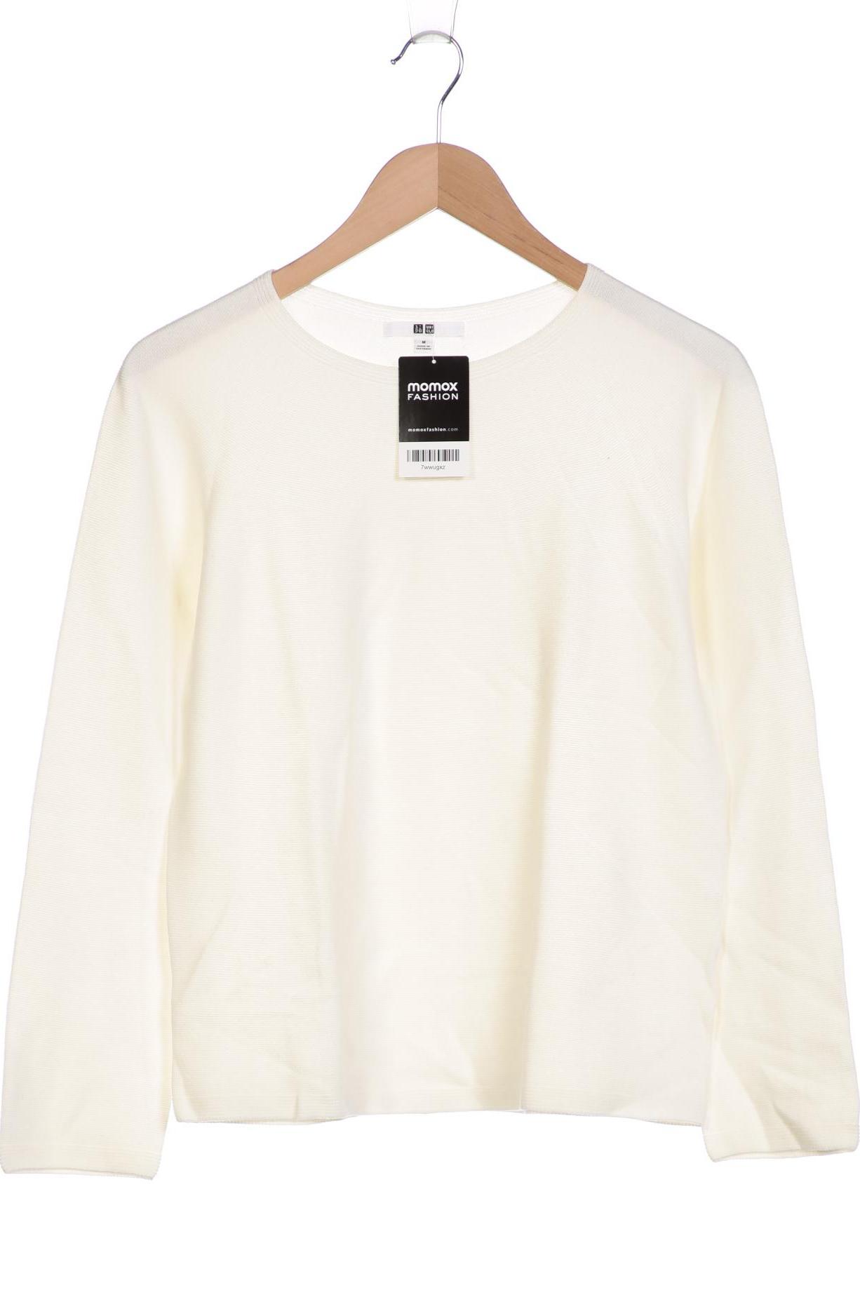 

uniqlo Damen Pullover, cremeweiß, Gr. 38