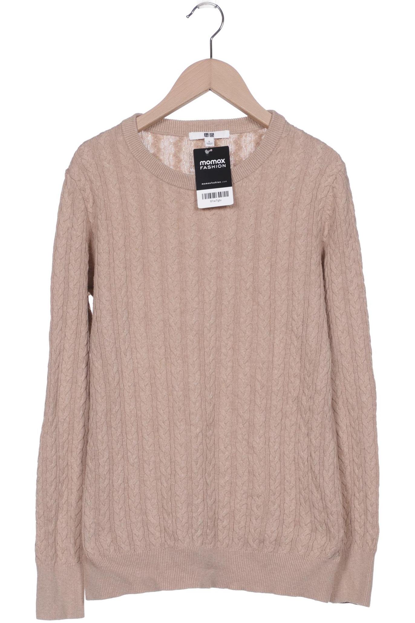 

uniqlo Damen Pullover, beige