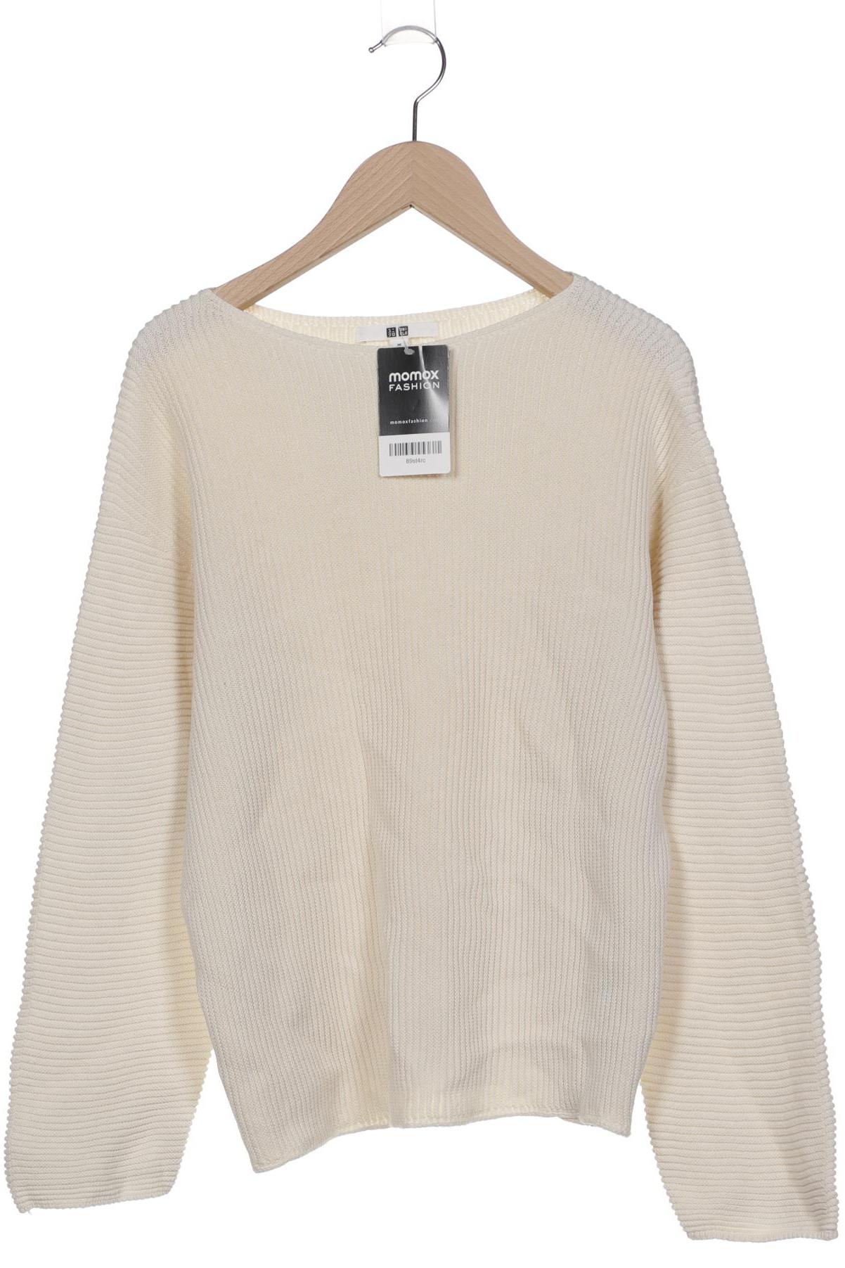 

uniqlo Damen Pullover, cremeweiß, Gr. 38