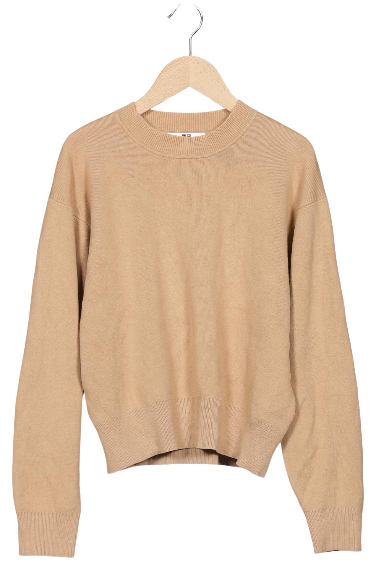 

uniqlo Damen Pullover, beige, Gr. 36