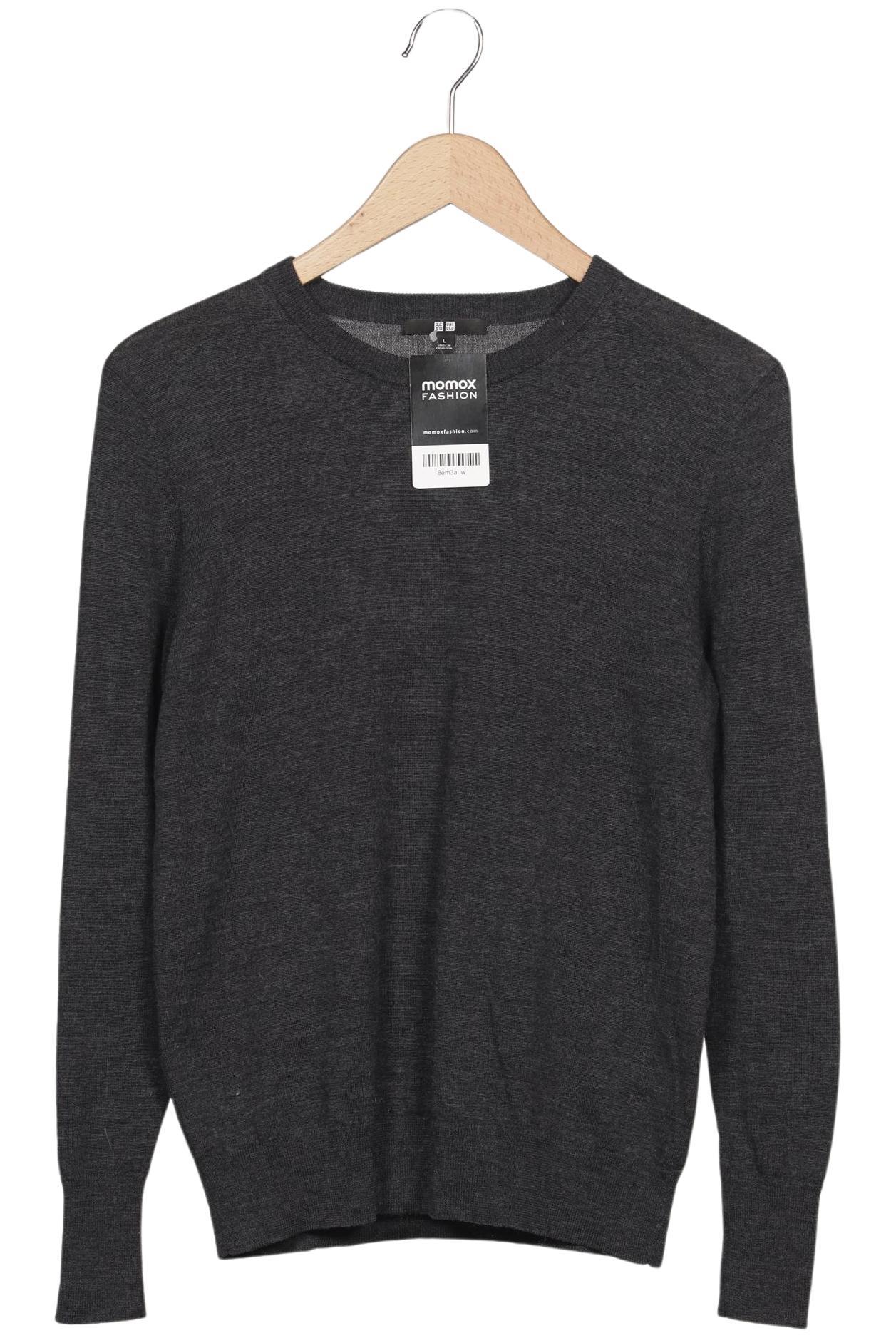 

uniqlo Damen Pullover, grau, Gr. 42