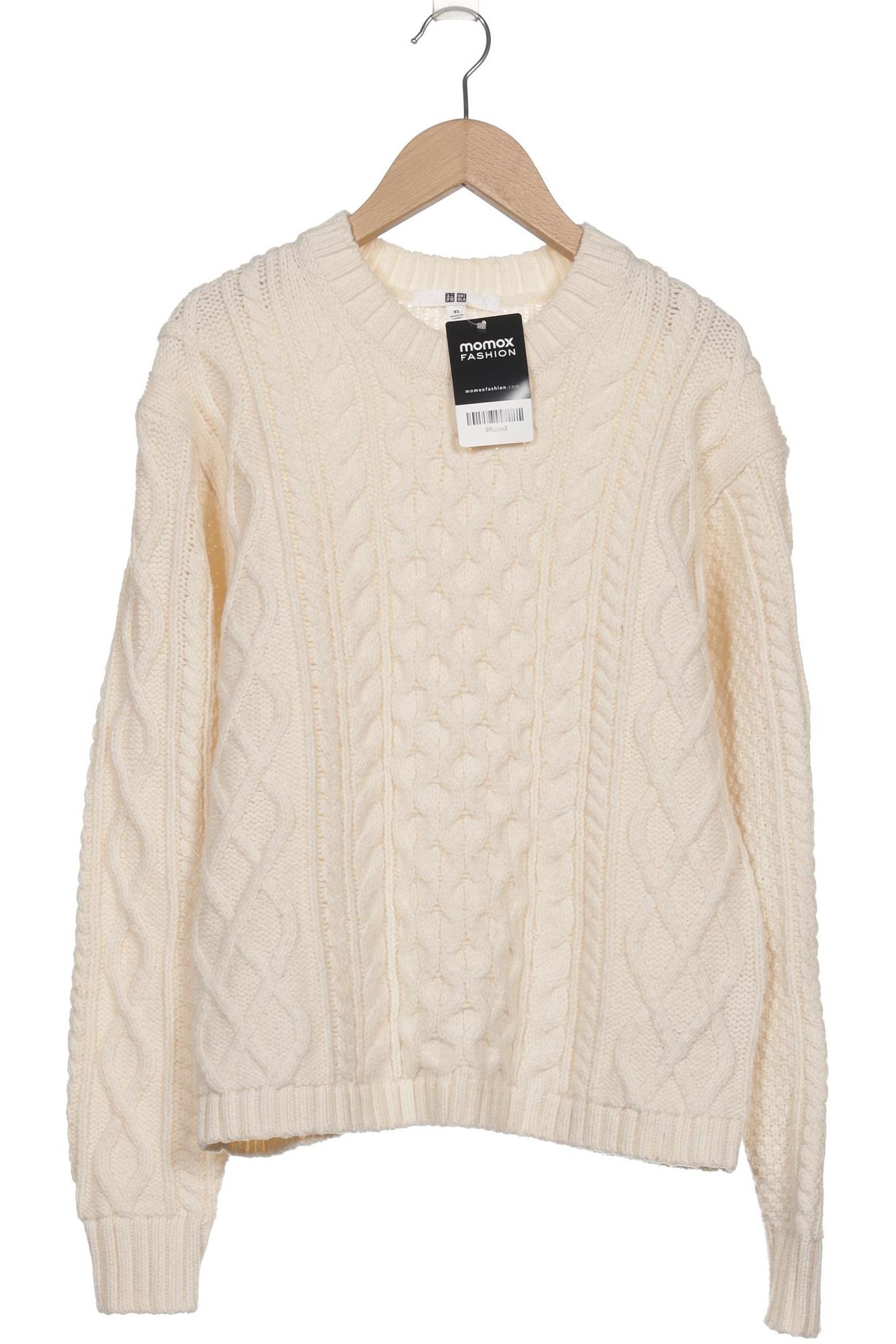 

uniqlo Damen Pullover, beige, Gr. 34