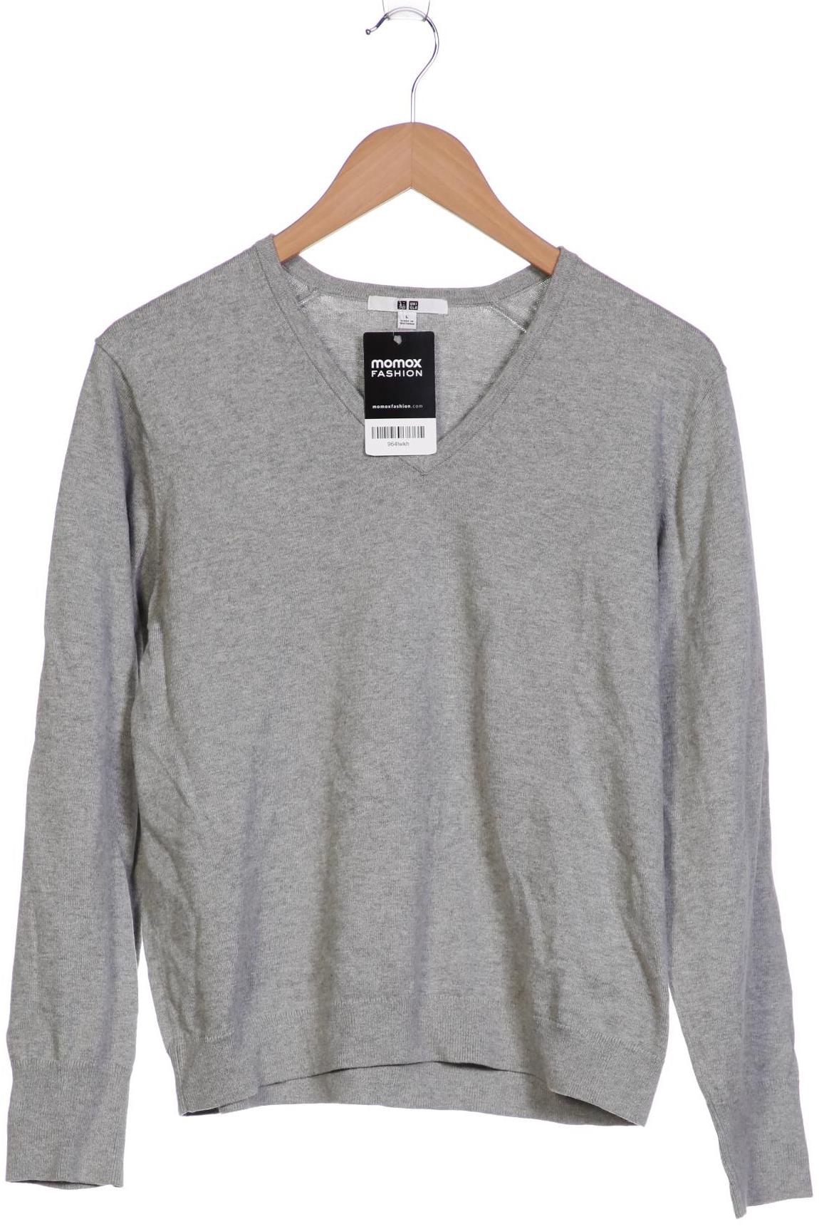 

uniqlo Damen Pullover, grau