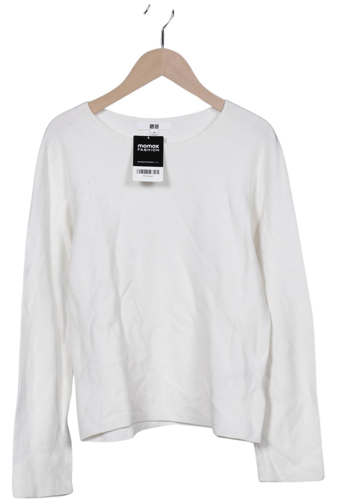 

uniqlo Damen Pullover, weiß, Gr. 34