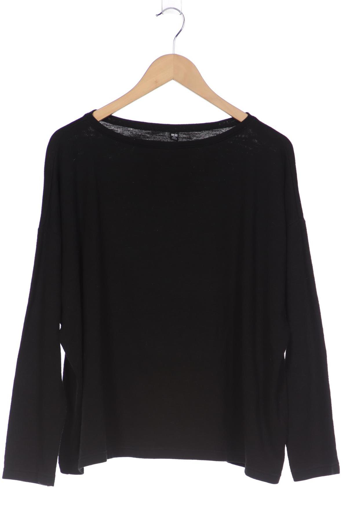 

uniqlo Damen Pullover, schwarz