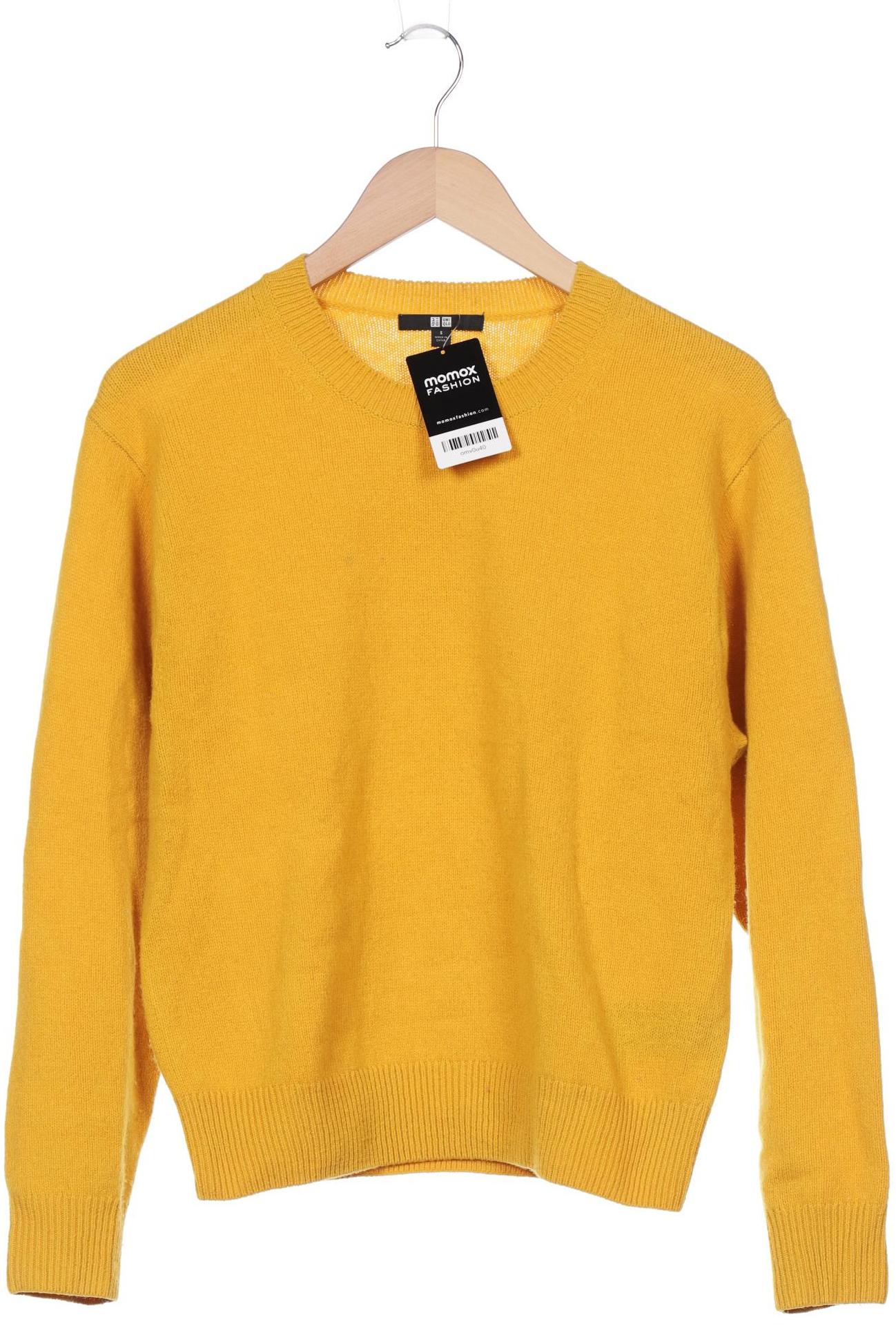 

uniqlo Damen Pullover, gelb, Gr. 36
