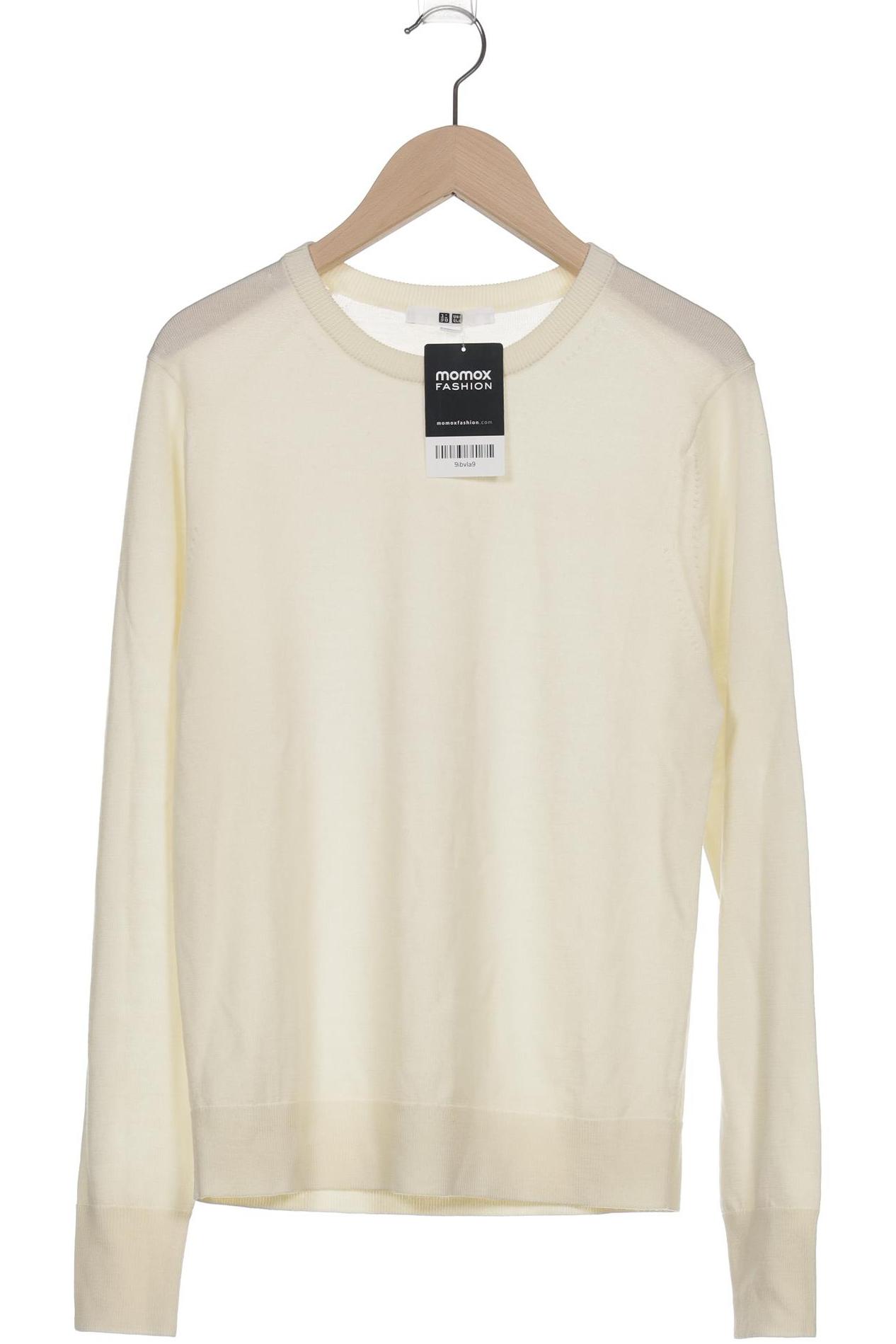 

uniqlo Damen Pullover, cremeweiß, Gr. 34