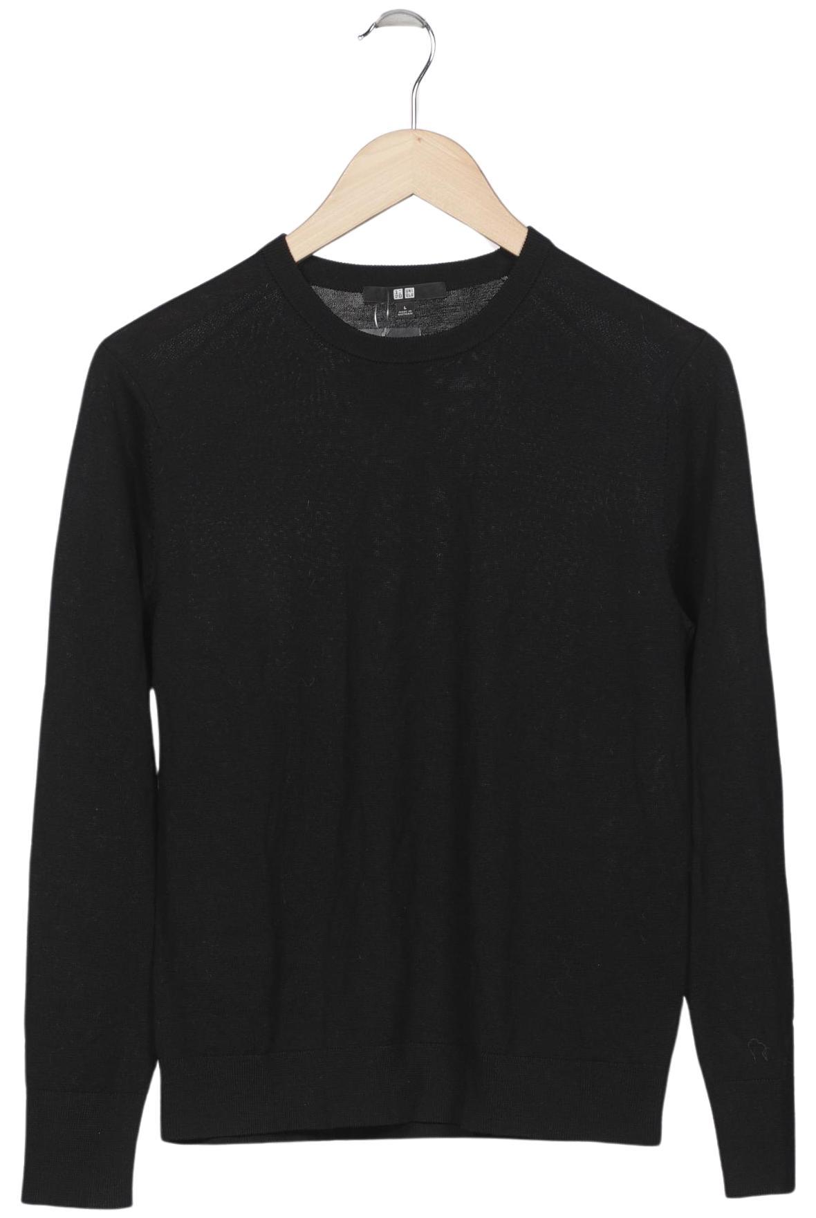 

uniqlo Damen Pullover, schwarz, Gr. 42