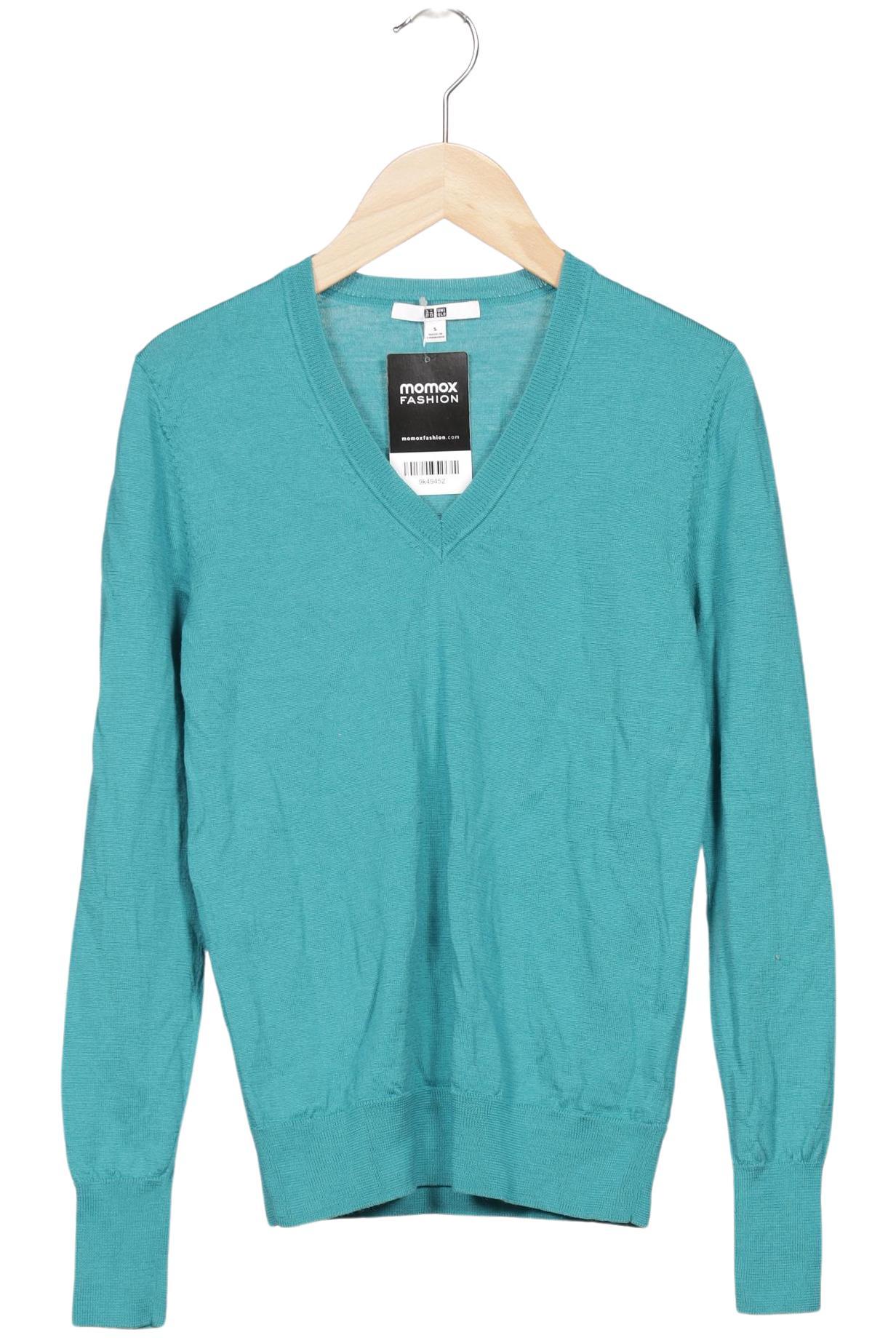 

uniqlo Damen Pullover, türkis, Gr. 36