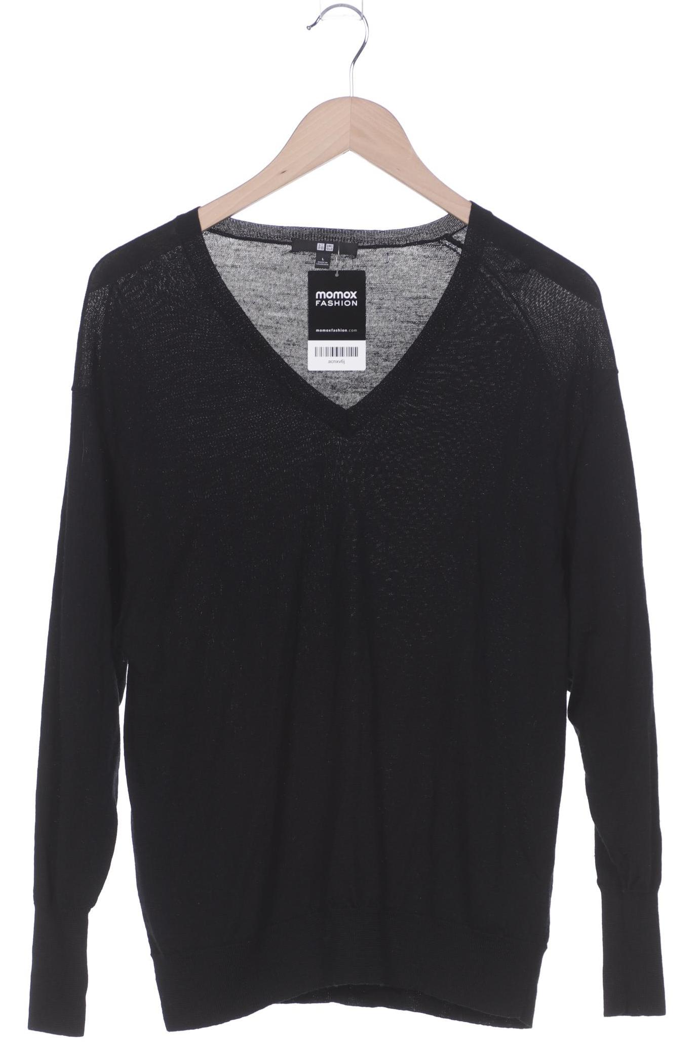 

uniqlo Damen Pullover, schwarz, Gr. 42