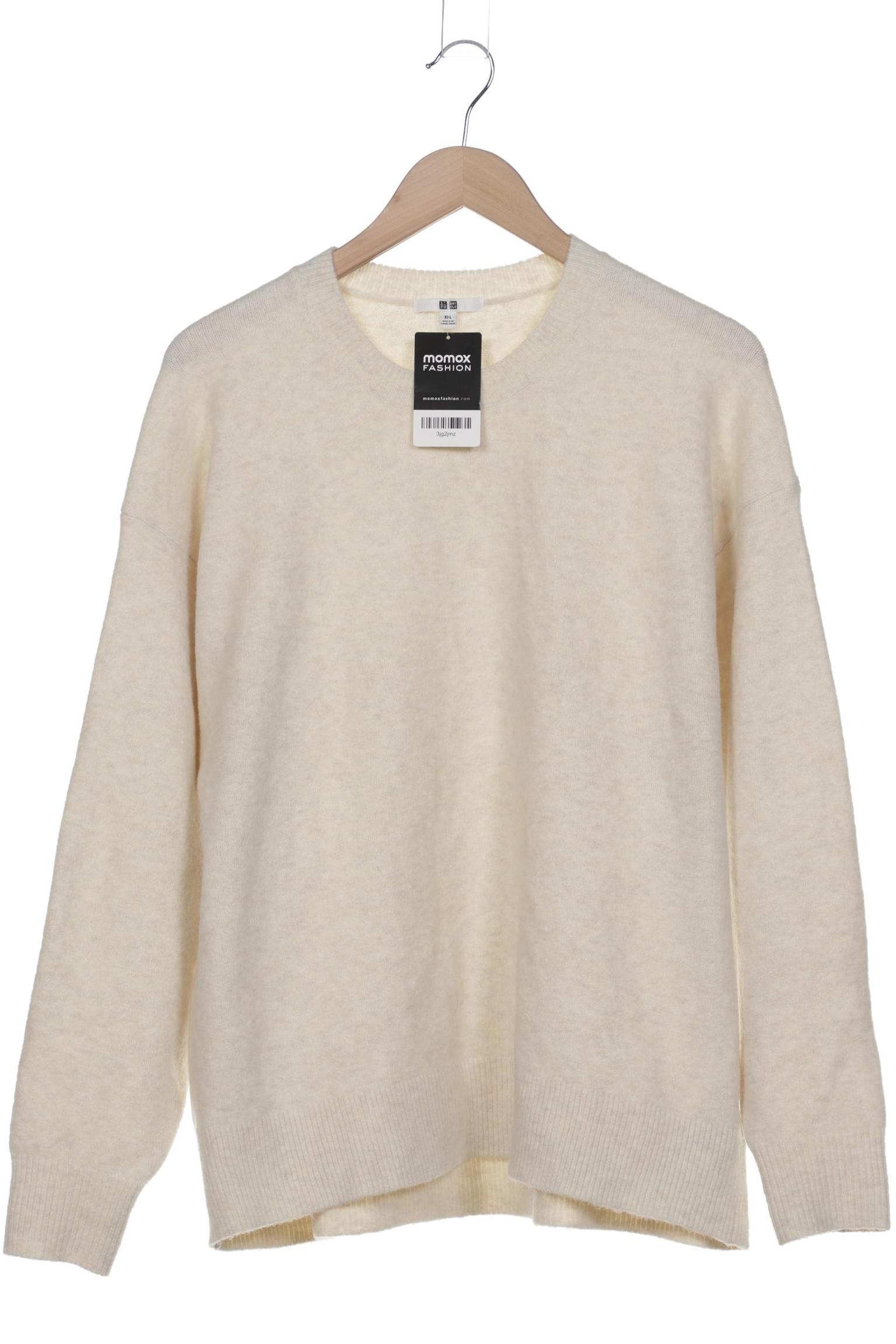 

uniqlo Damen Pullover, cremeweiß, Gr. 46
