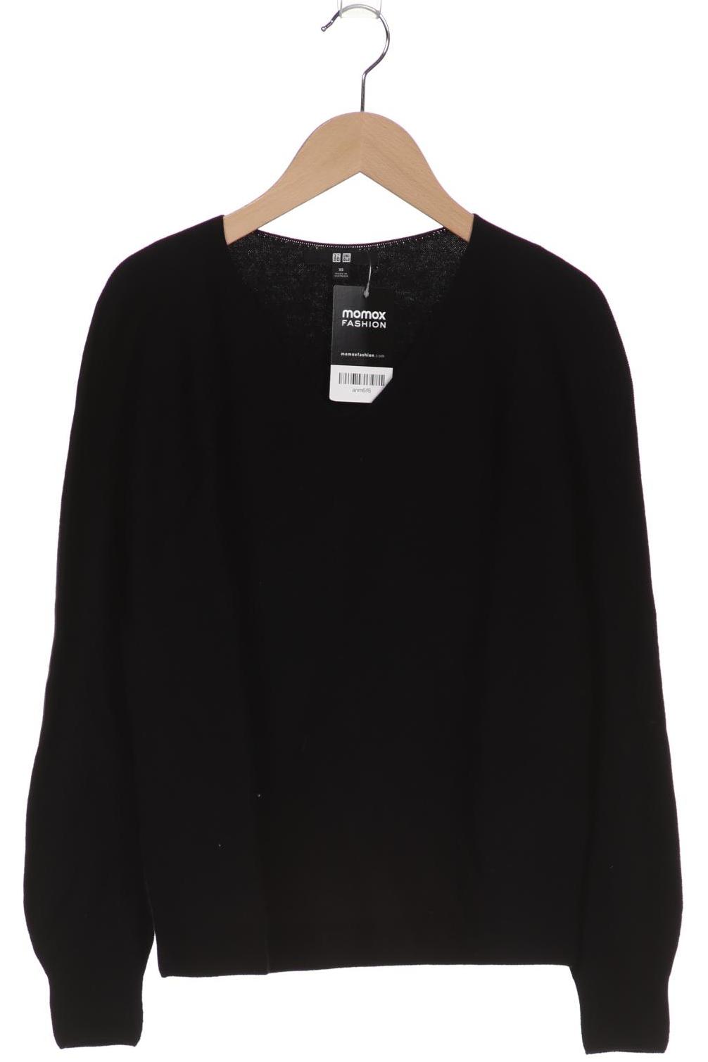 

uniqlo Damen Pullover, schwarz