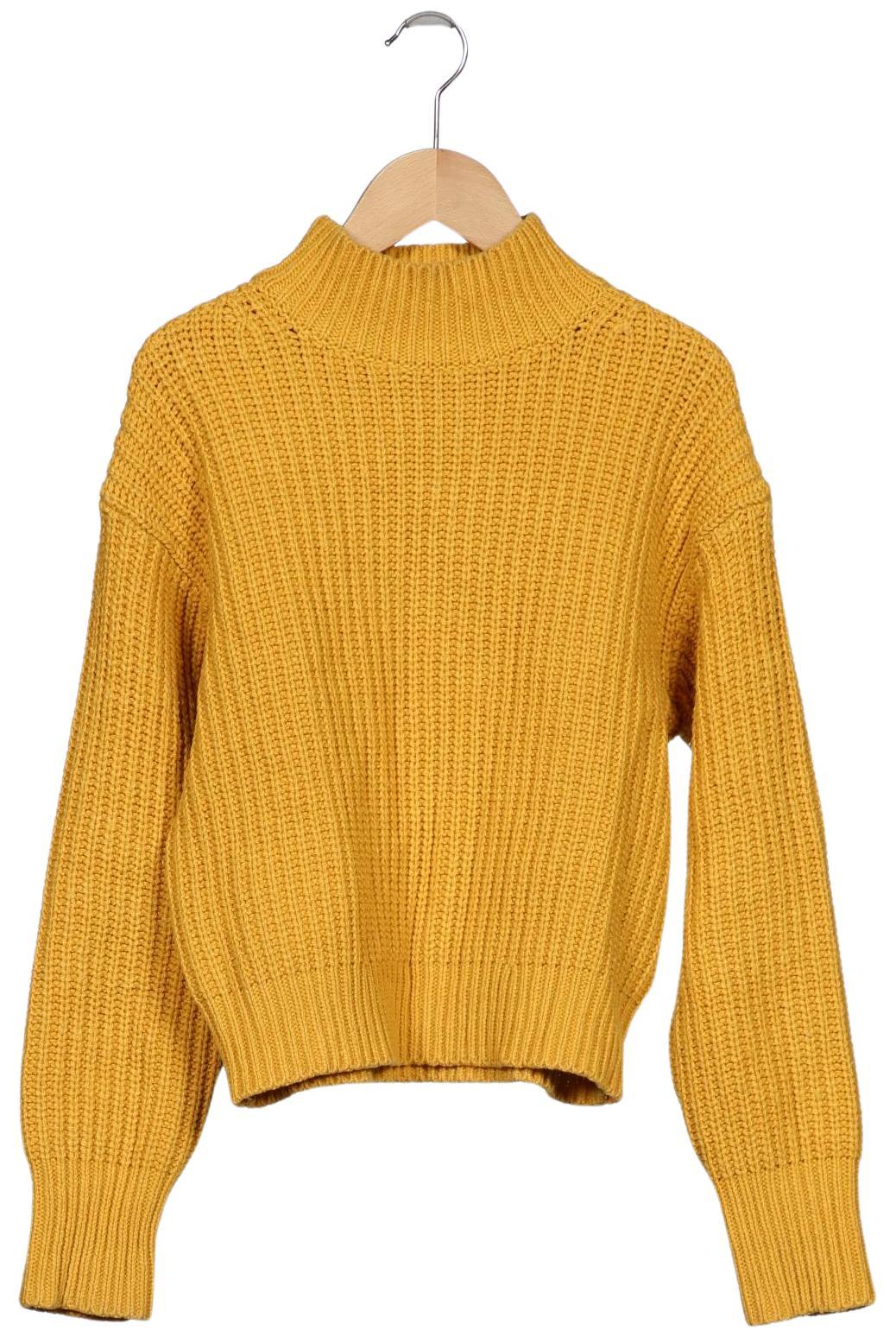 

uniqlo Damen Pullover, gelb, Gr. 34