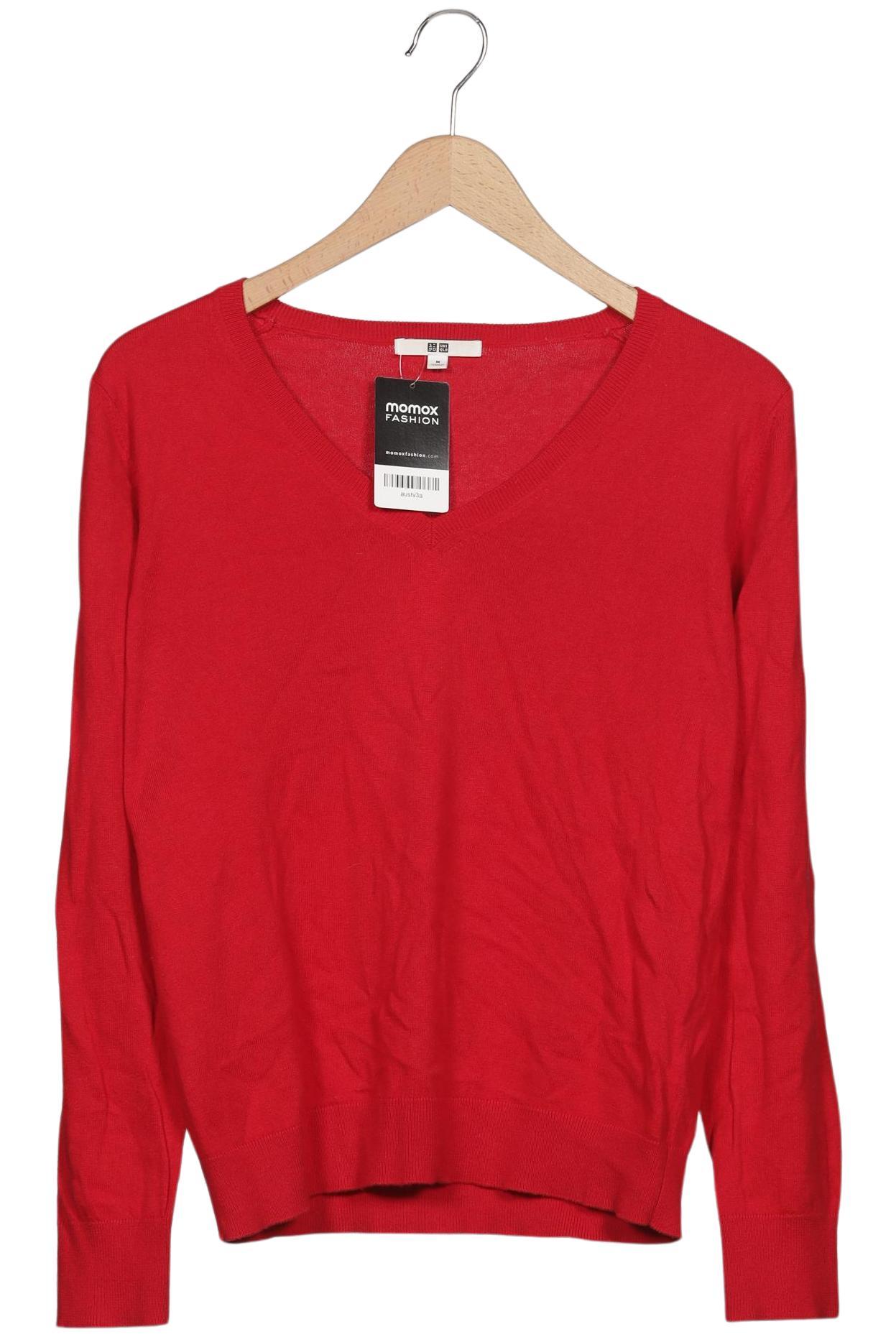 

uniqlo Damen Pullover, rot, Gr. 38