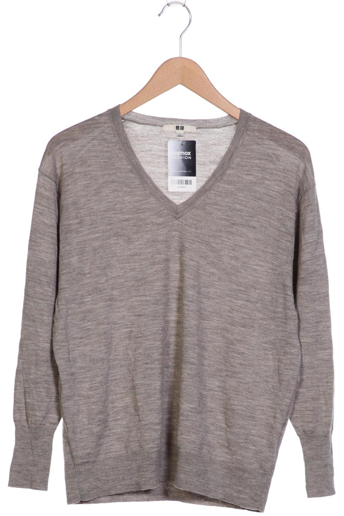 

uniqlo Damen Pullover, grau, Gr. 42