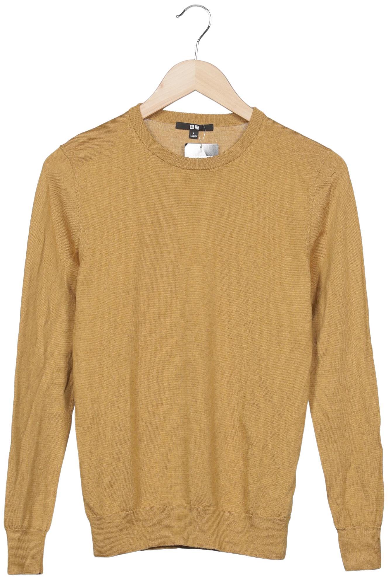 

uniqlo Damen Pullover, gelb, Gr. 42