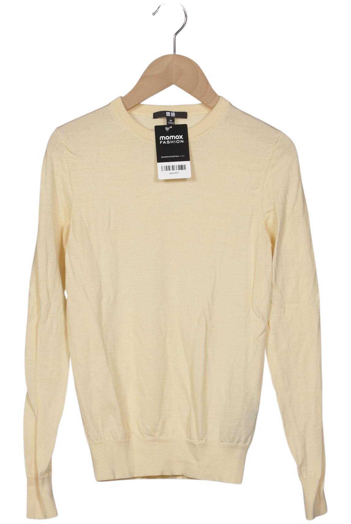 

uniqlo Damen Pullover, cremeweiß, Gr. 34