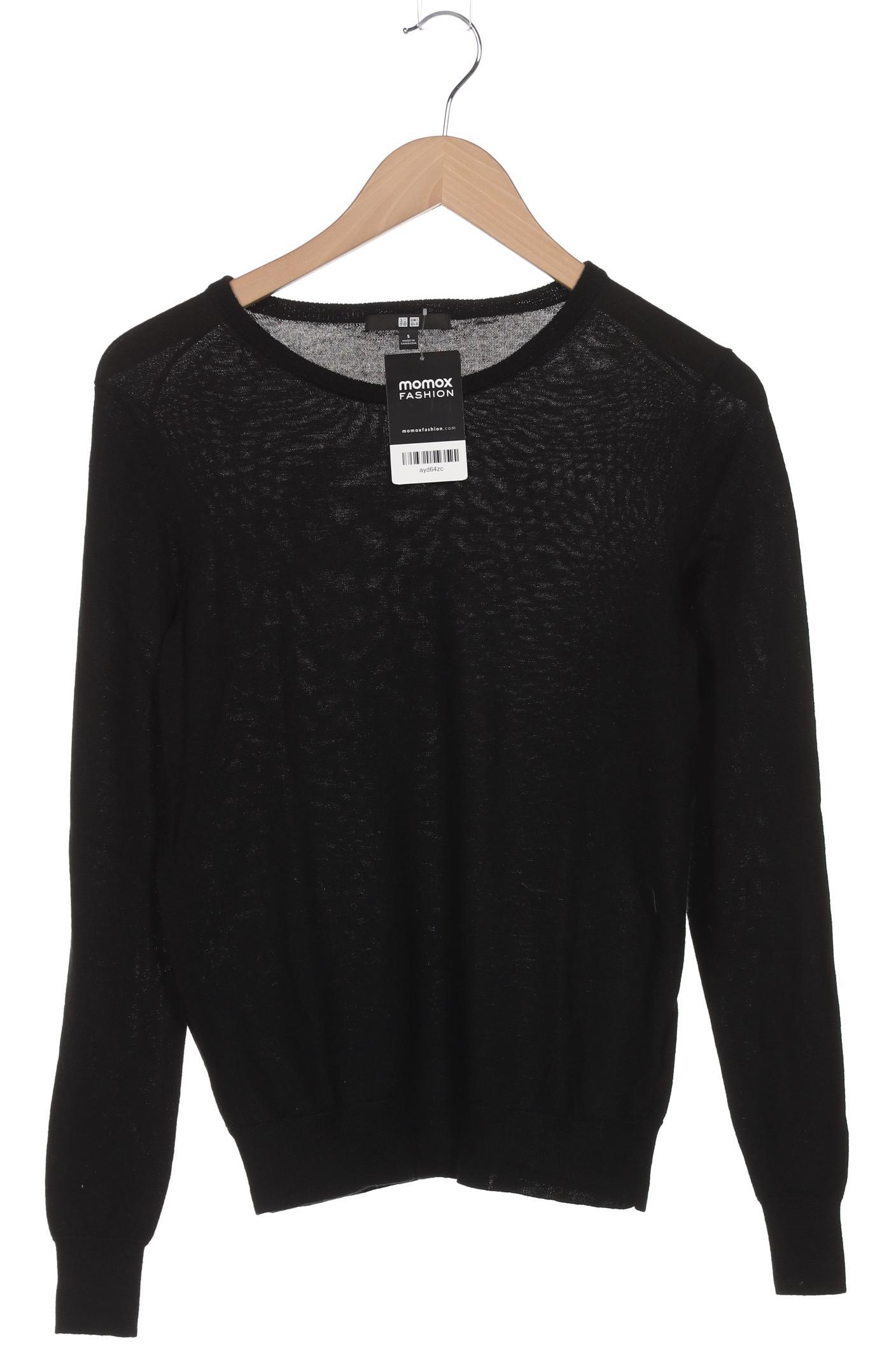 

uniqlo Damen Pullover, schwarz, Gr. 36