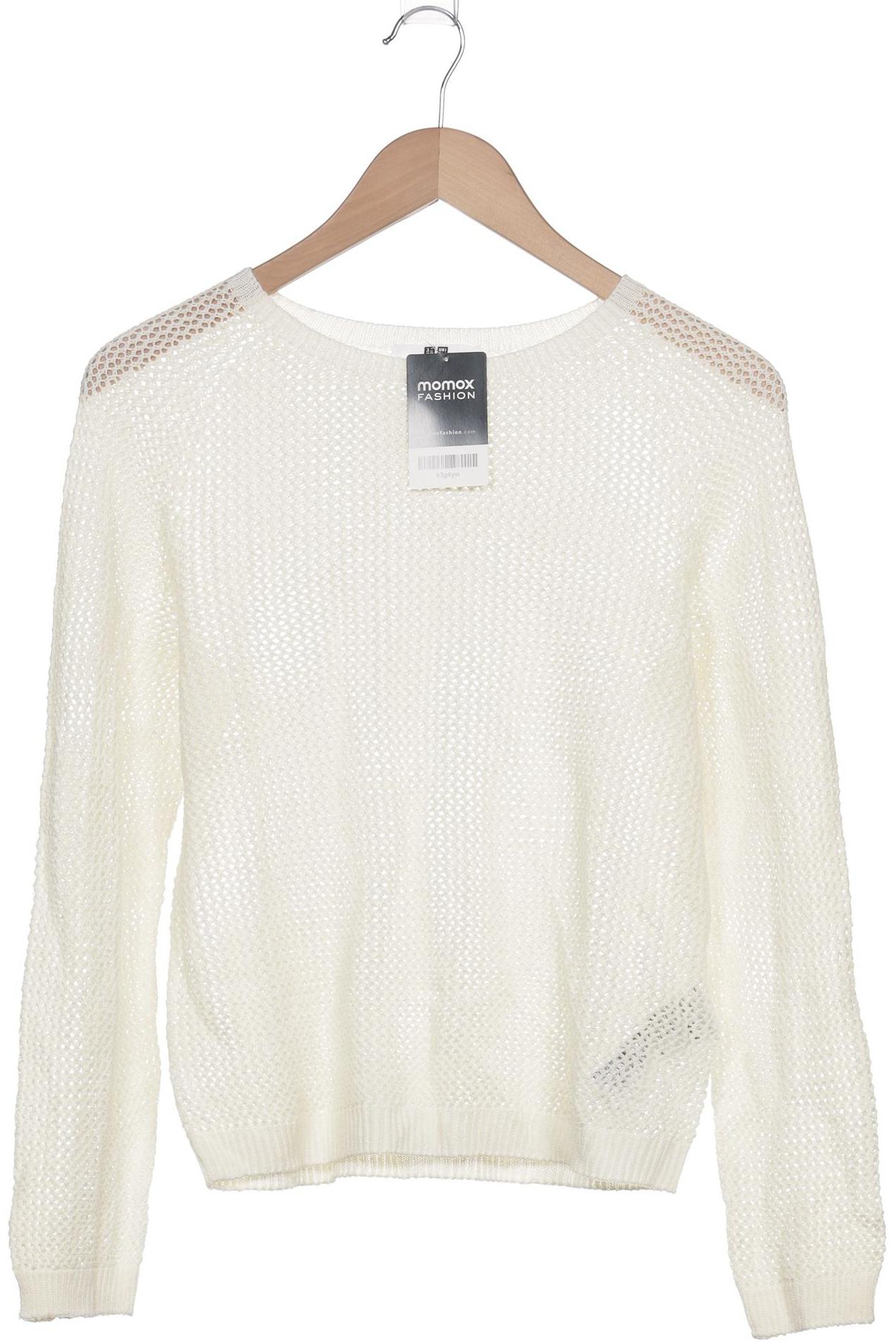 

uniqlo Damen Pullover, cremeweiß, Gr. 36