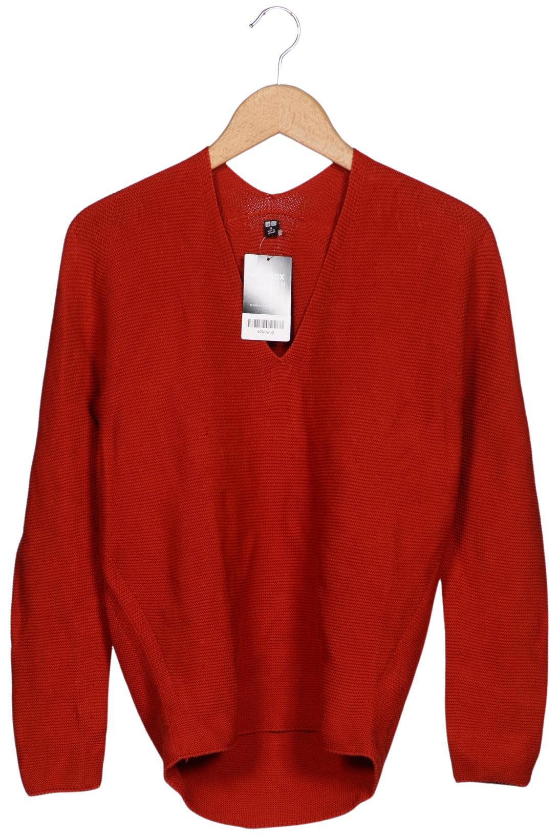

uniqlo Damen Pullover, rot, Gr. 36