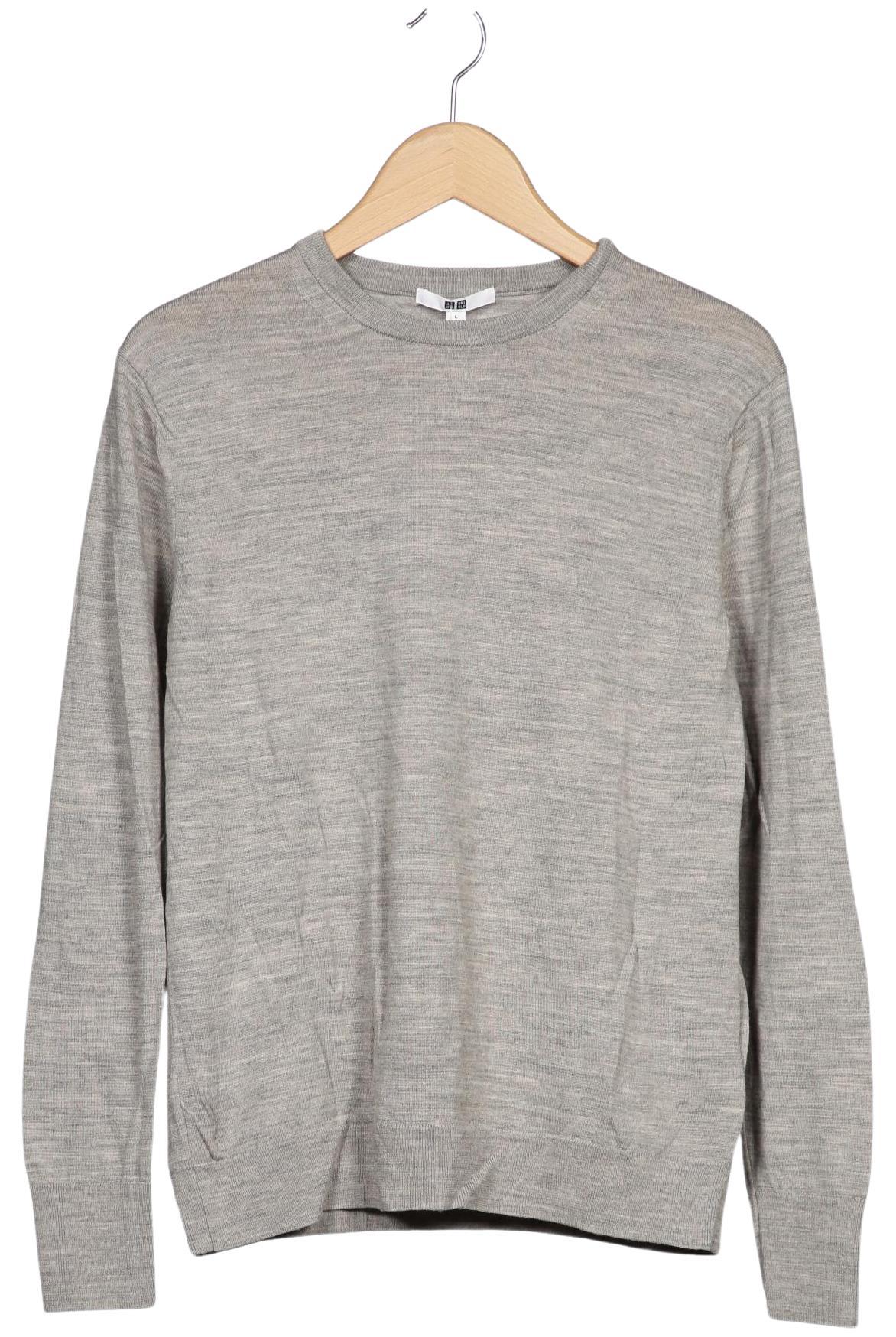 

uniqlo Damen Pullover, grau, Gr. 42