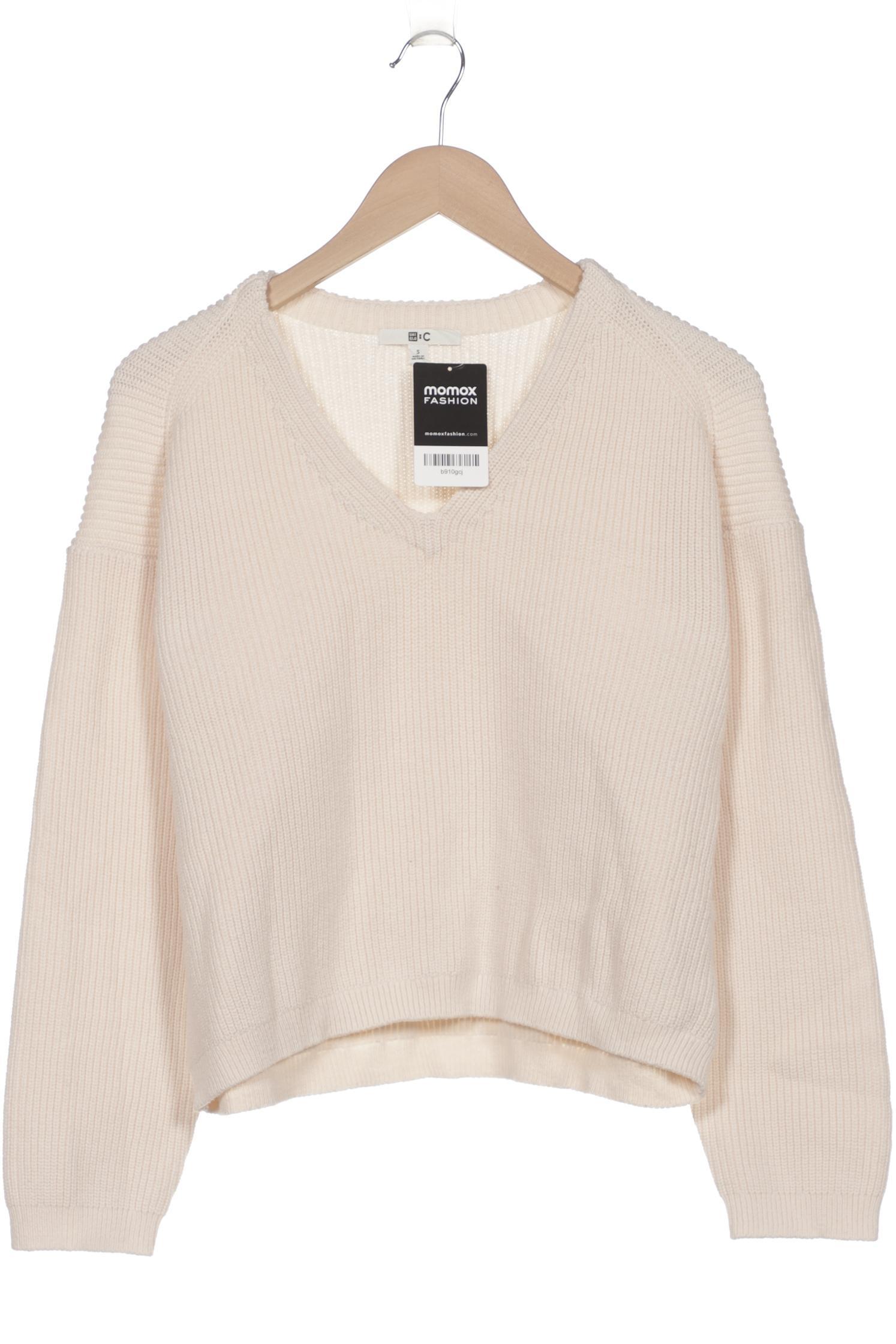 

uniqlo Damen Pullover, cremeweiß, Gr. 36