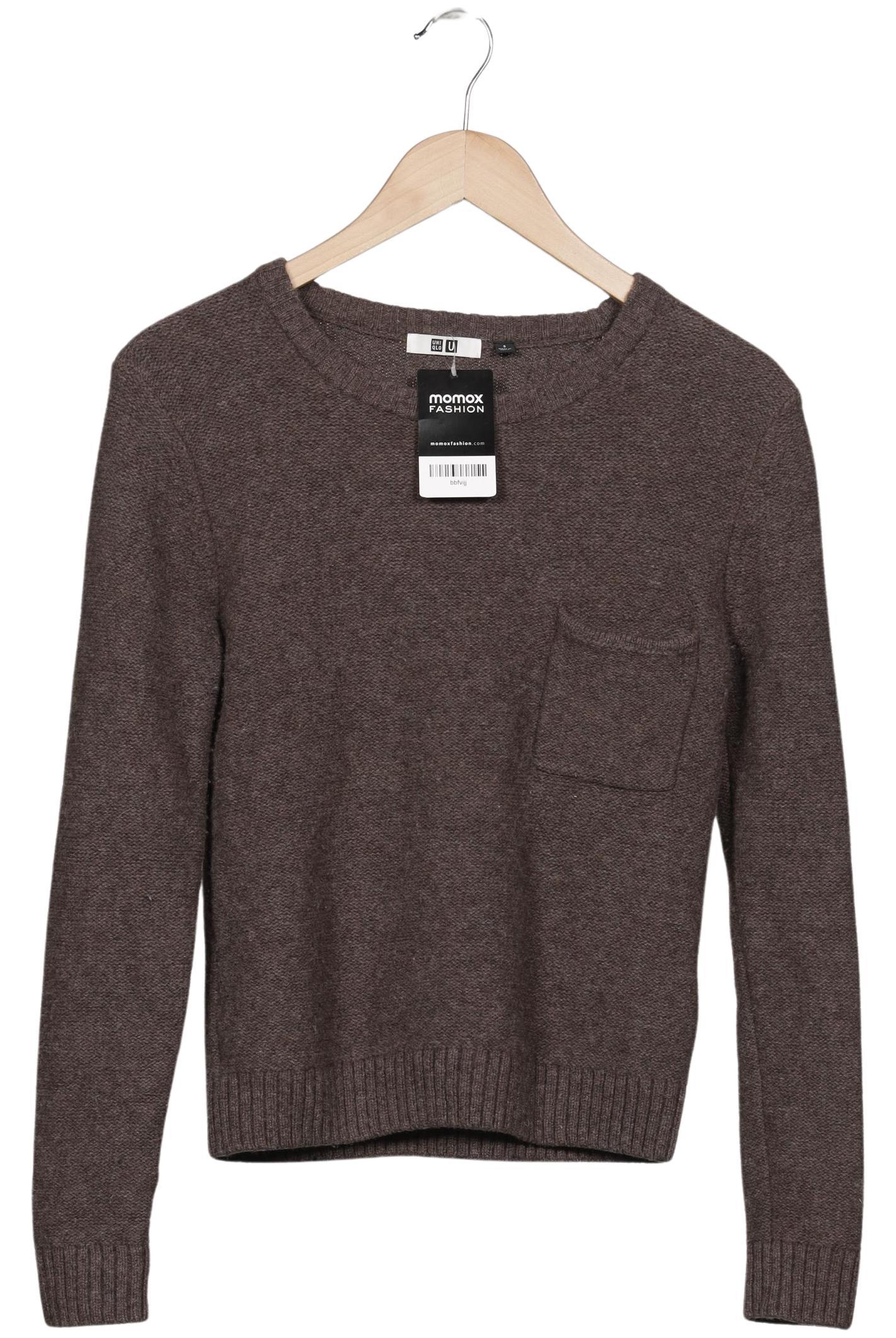 

uniqlo Damen Pullover, braun, Gr. 36