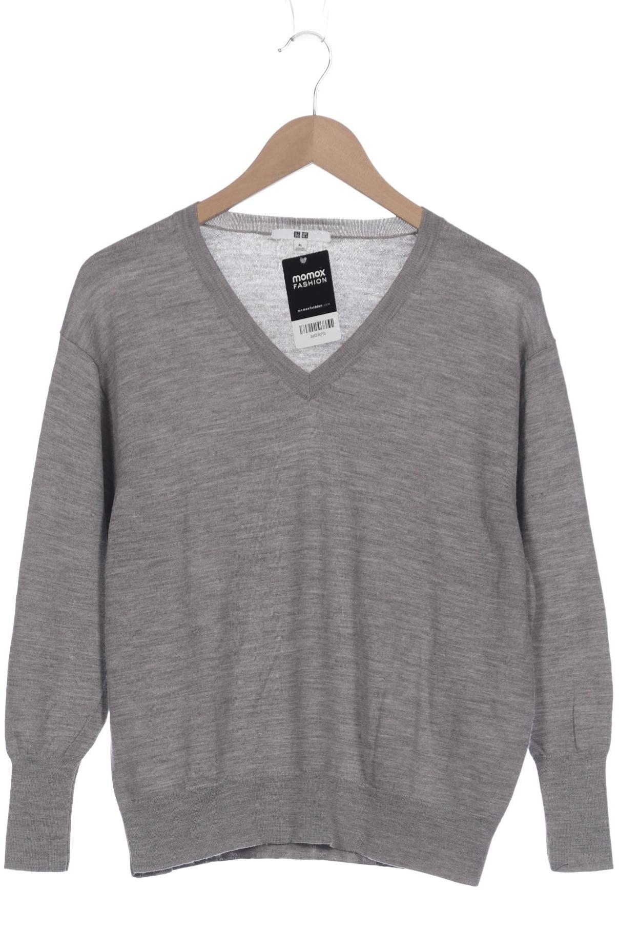 

uniqlo Damen Pullover, grau, Gr. 44