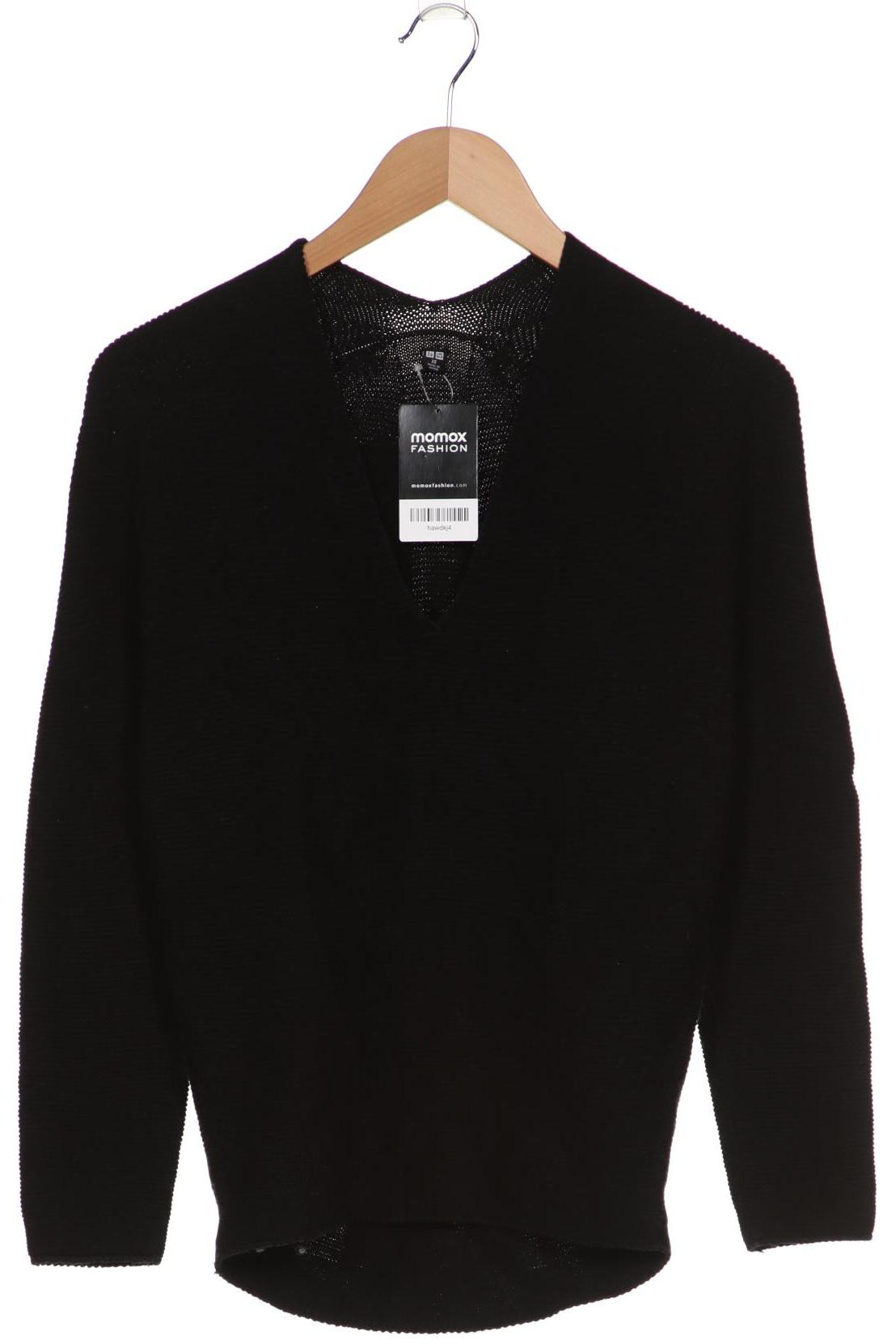 

uniqlo Damen Pullover, schwarz, Gr. 34