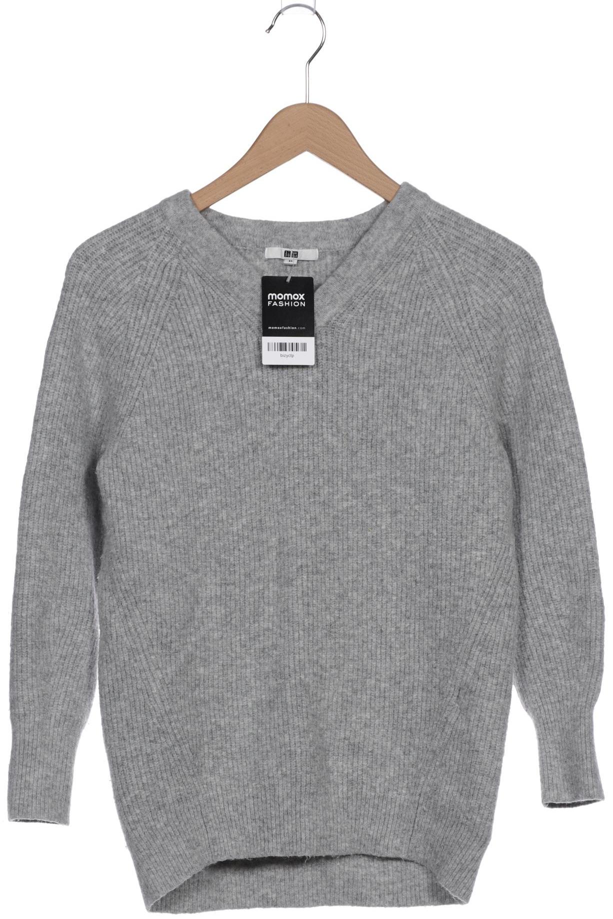 

uniqlo Damen Pullover, grau, Gr. 34