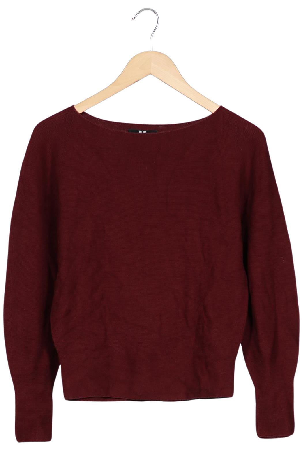 

uniqlo Damen Pullover, bordeaux, Gr. 34
