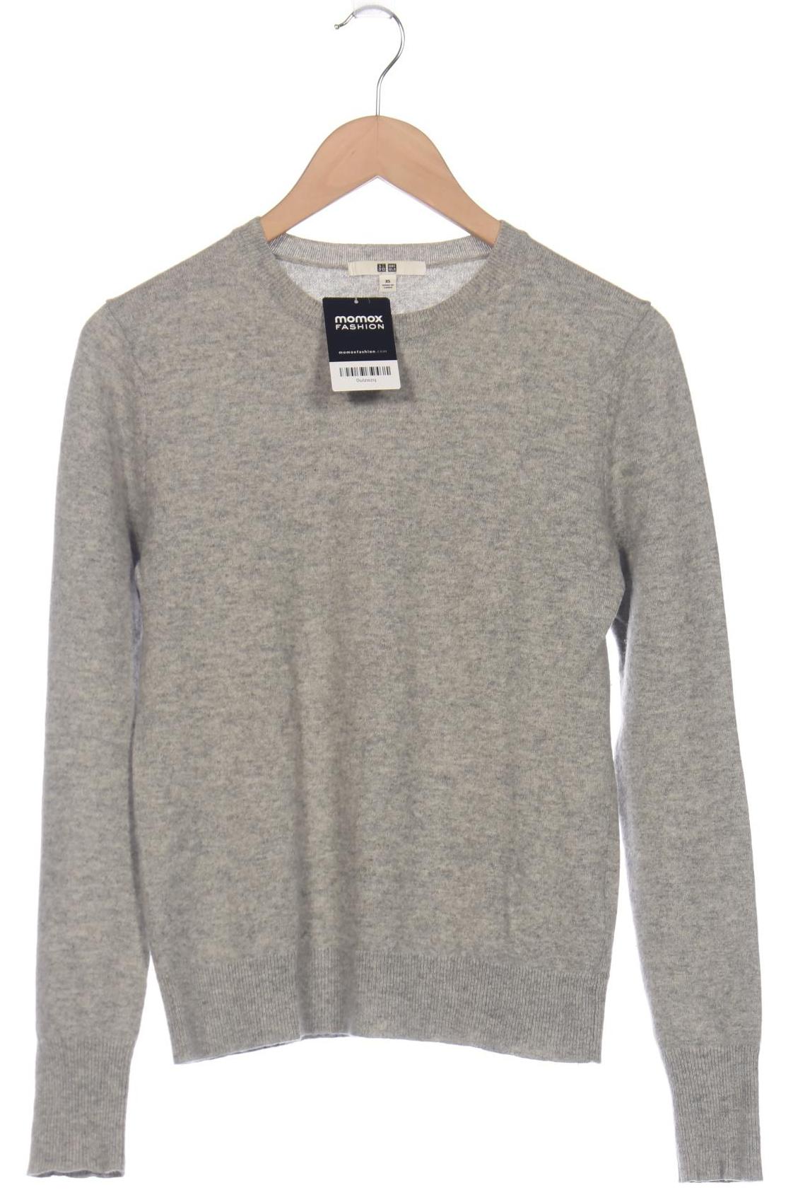 

uniqlo Damen Pullover, grau, Gr. 34