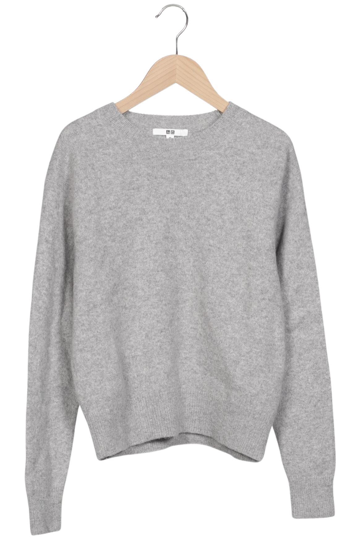 

uniqlo Damen Pullover, grau, Gr. 34