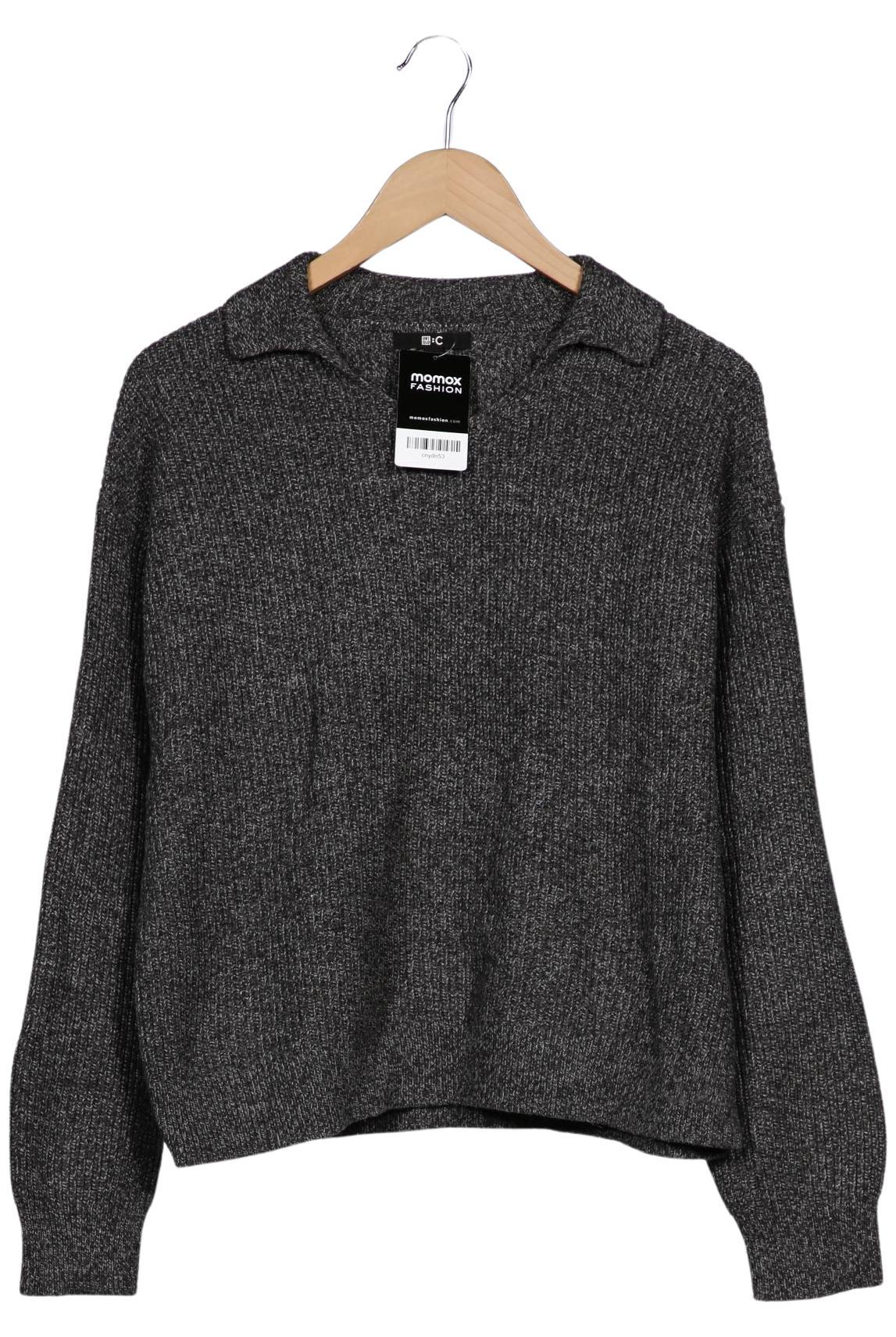 

uniqlo Damen Pullover, grau, Gr. 42