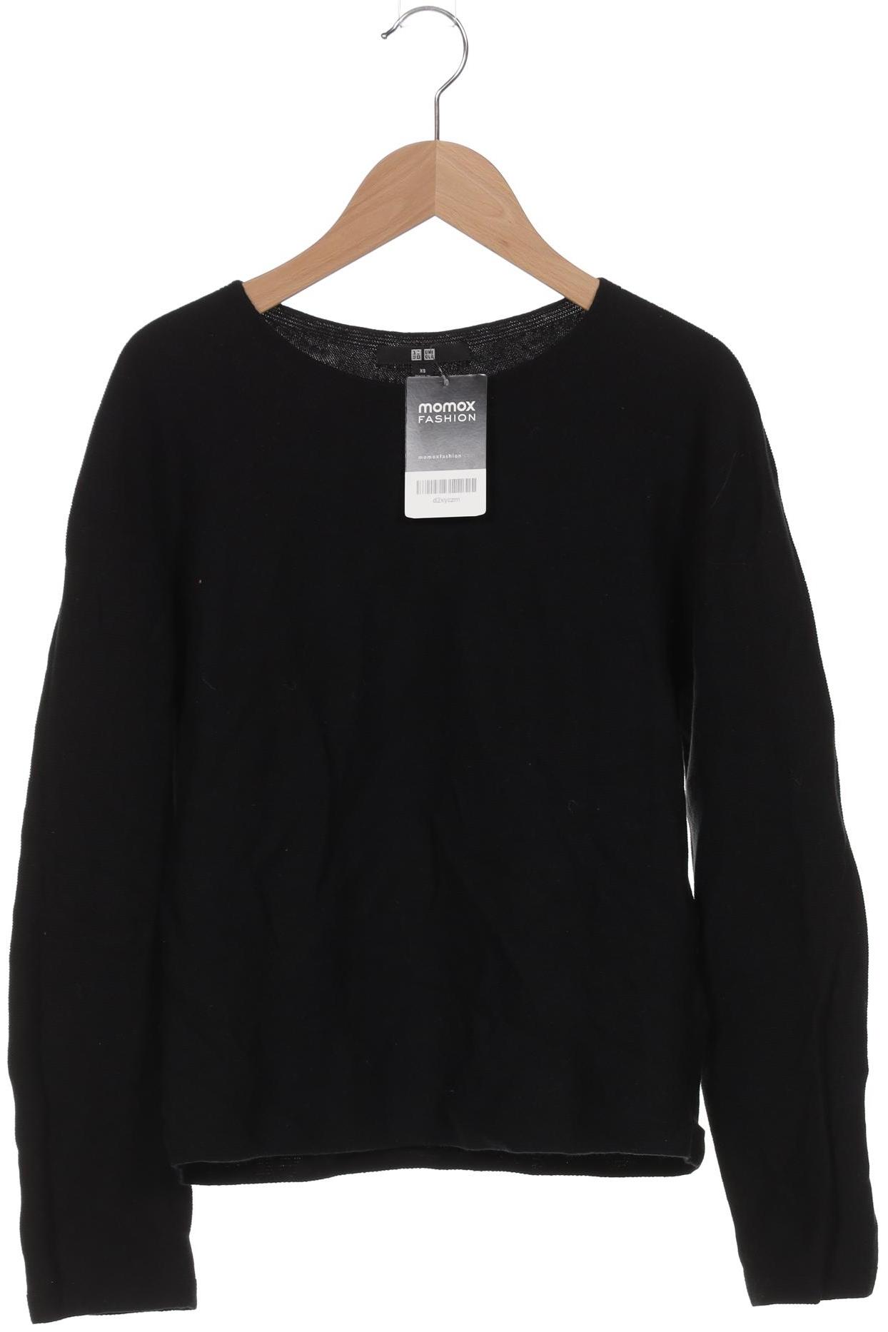 

uniqlo Damen Pullover, schwarz, Gr. 34