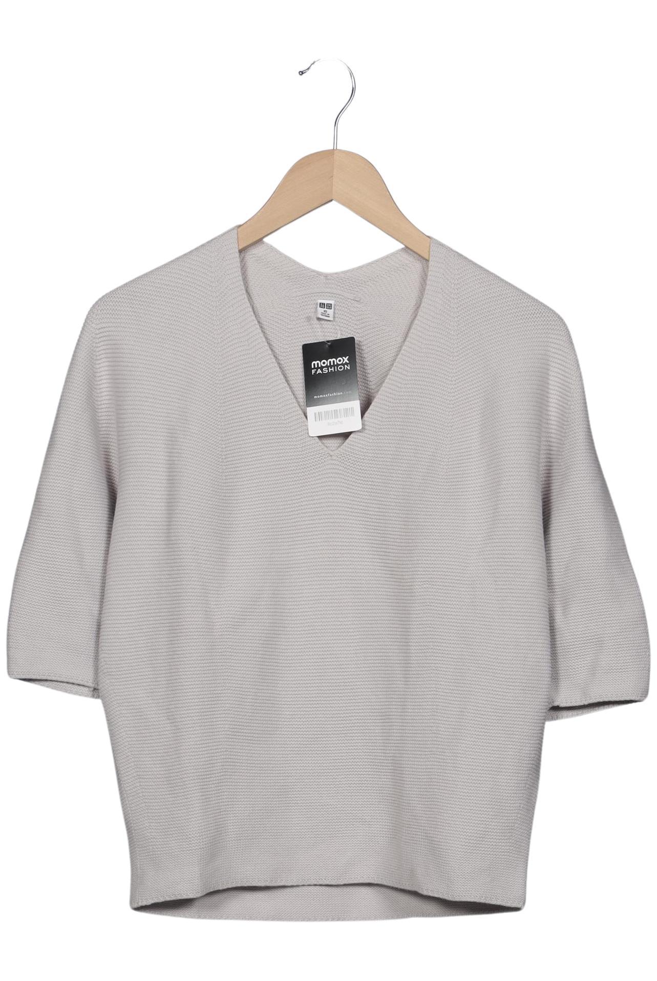 

uniqlo Damen Pullover, grau, Gr. 34