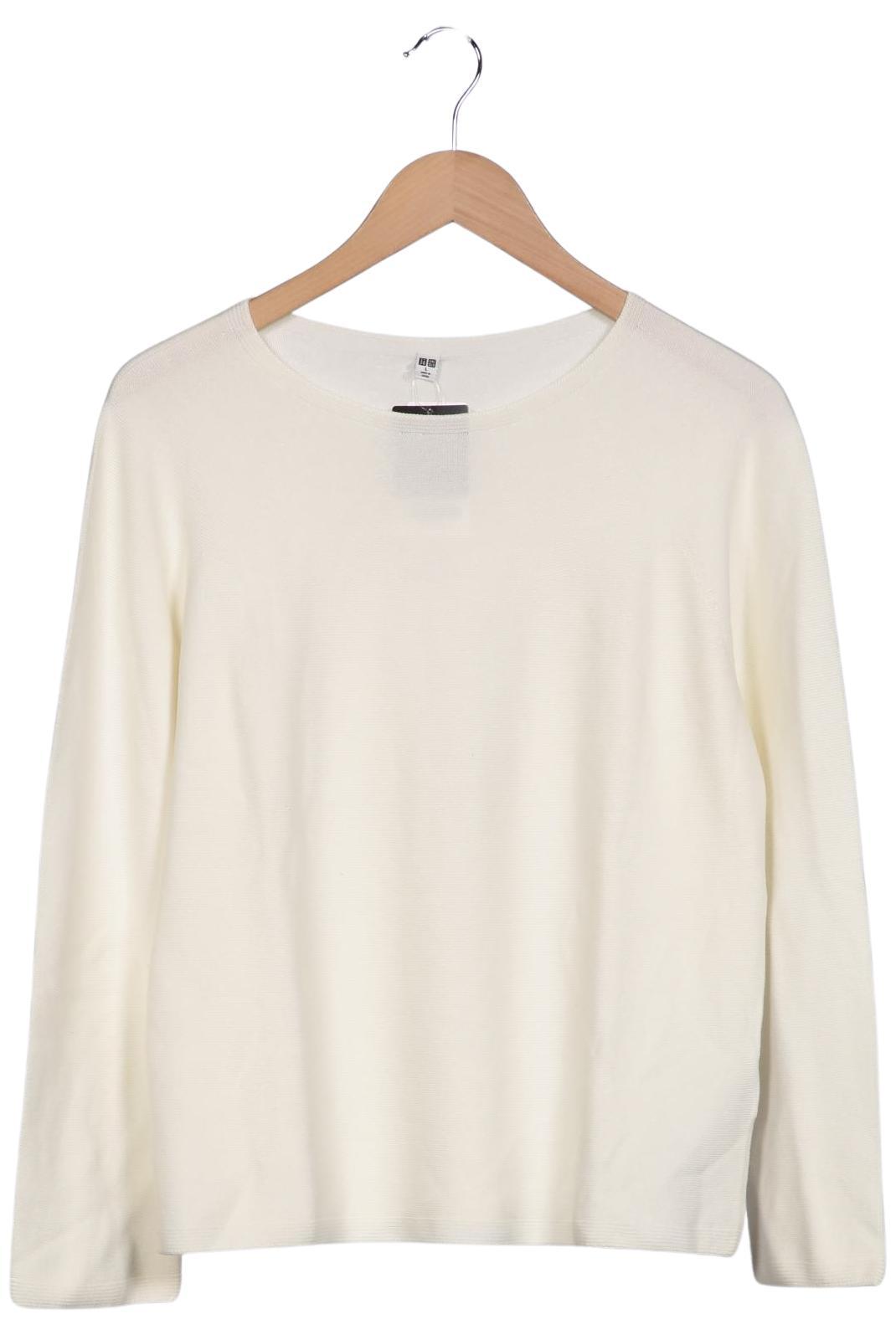 

uniqlo Damen Pullover, cremeweiß, Gr. 42