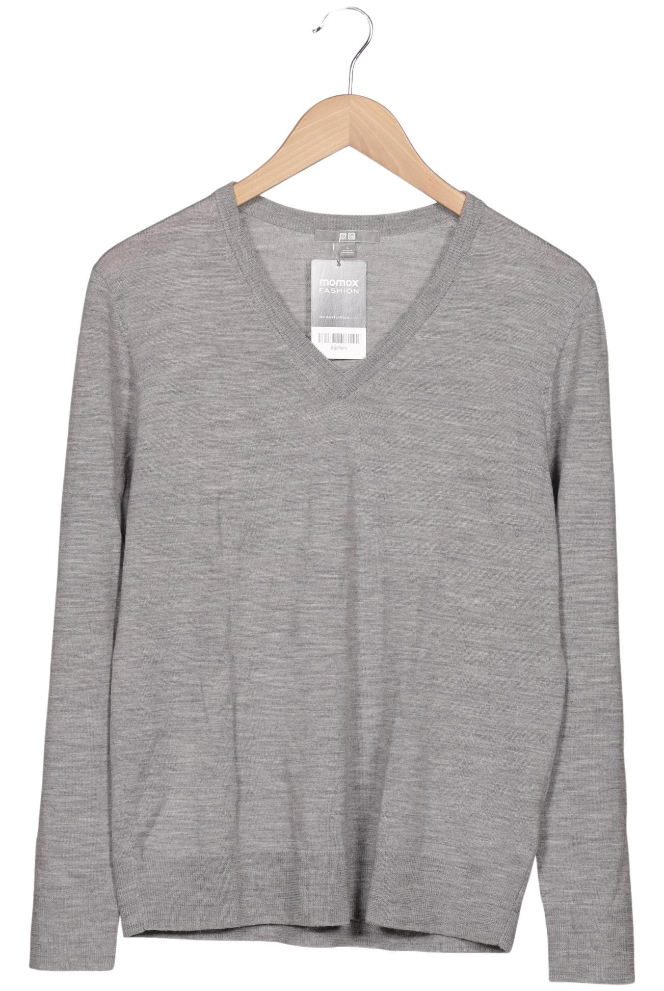 

uniqlo Damen Pullover, grau, Gr. 42