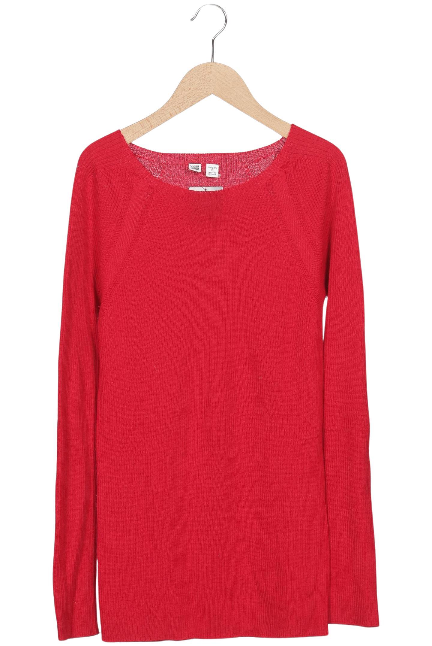 

uniqlo Damen Pullover, rot, Gr. 44