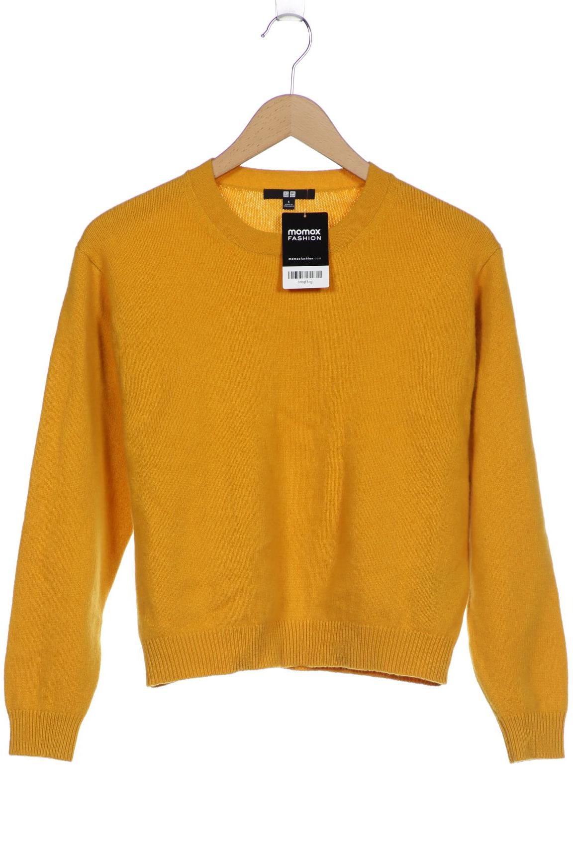 

uniqlo Damen Pullover, gelb, Gr. 36