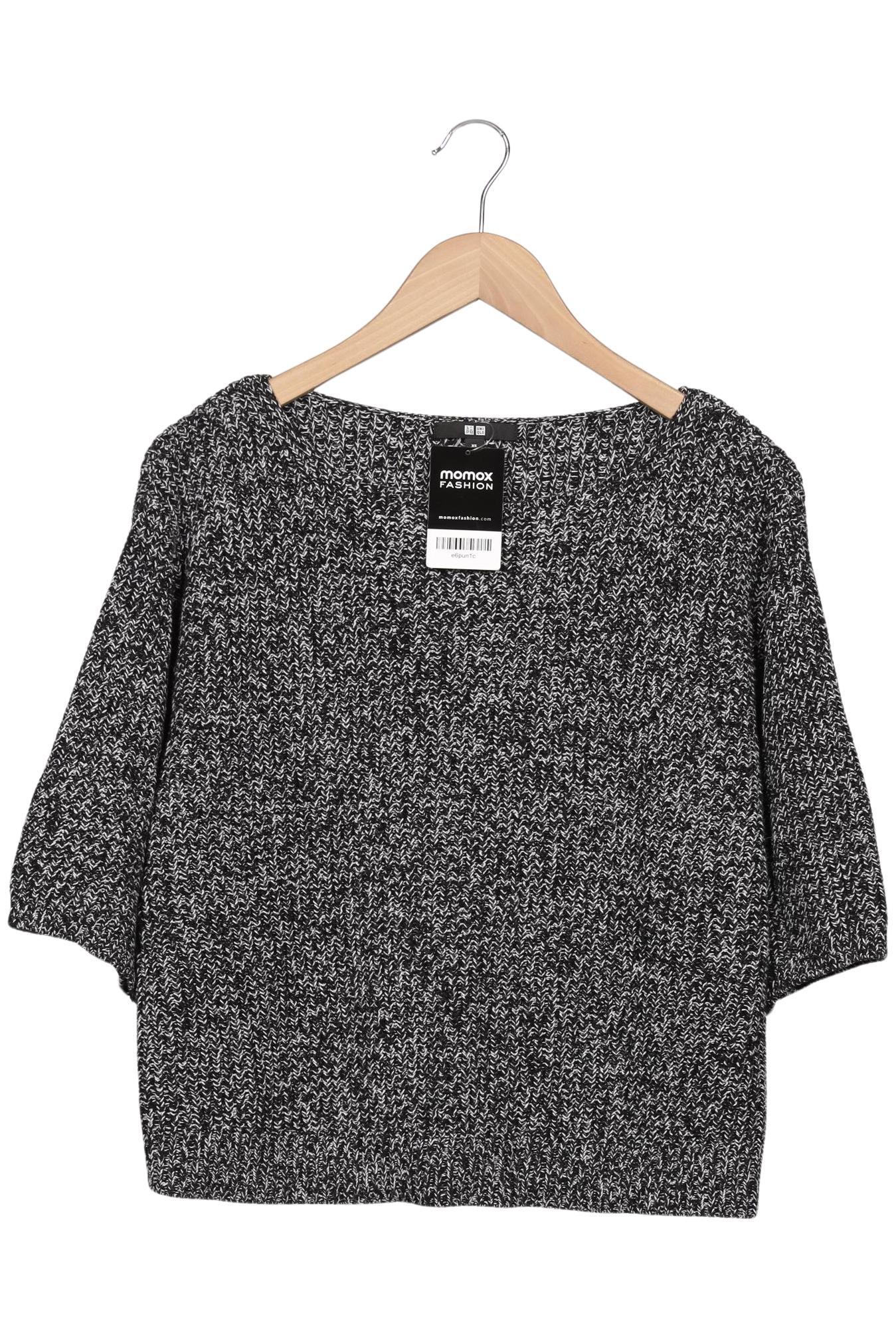 

uniqlo Damen Pullover, schwarz, Gr. 34