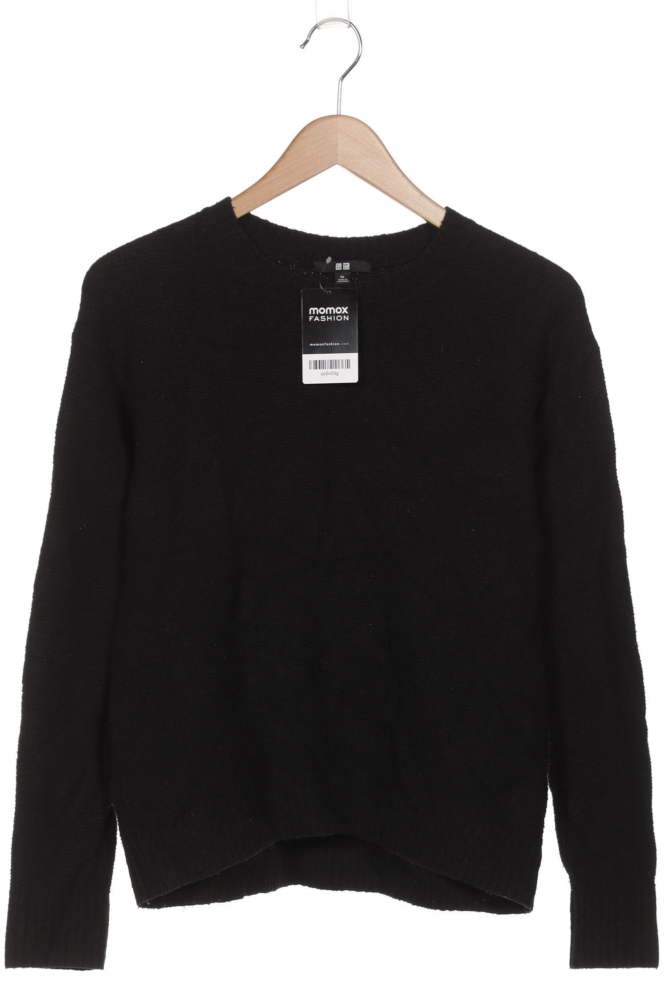 

uniqlo Damen Pullover, schwarz, Gr. 34