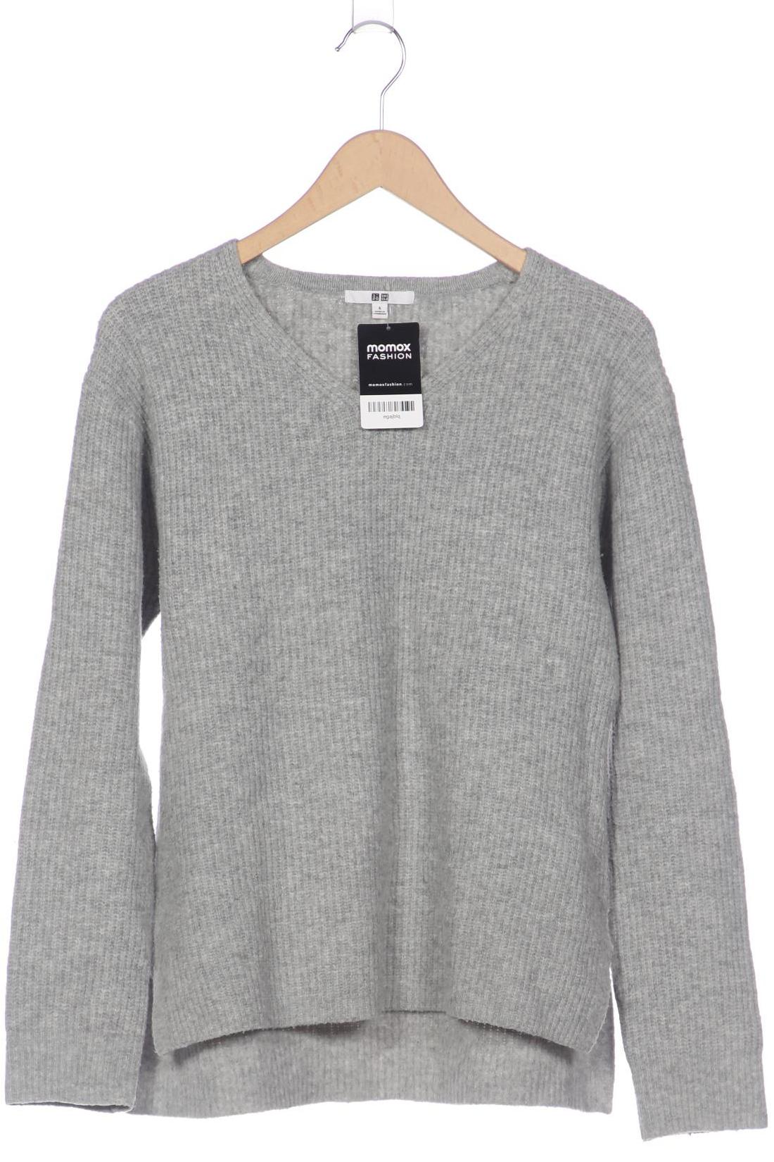 

uniqlo Damen Pullover, grau, Gr. 36