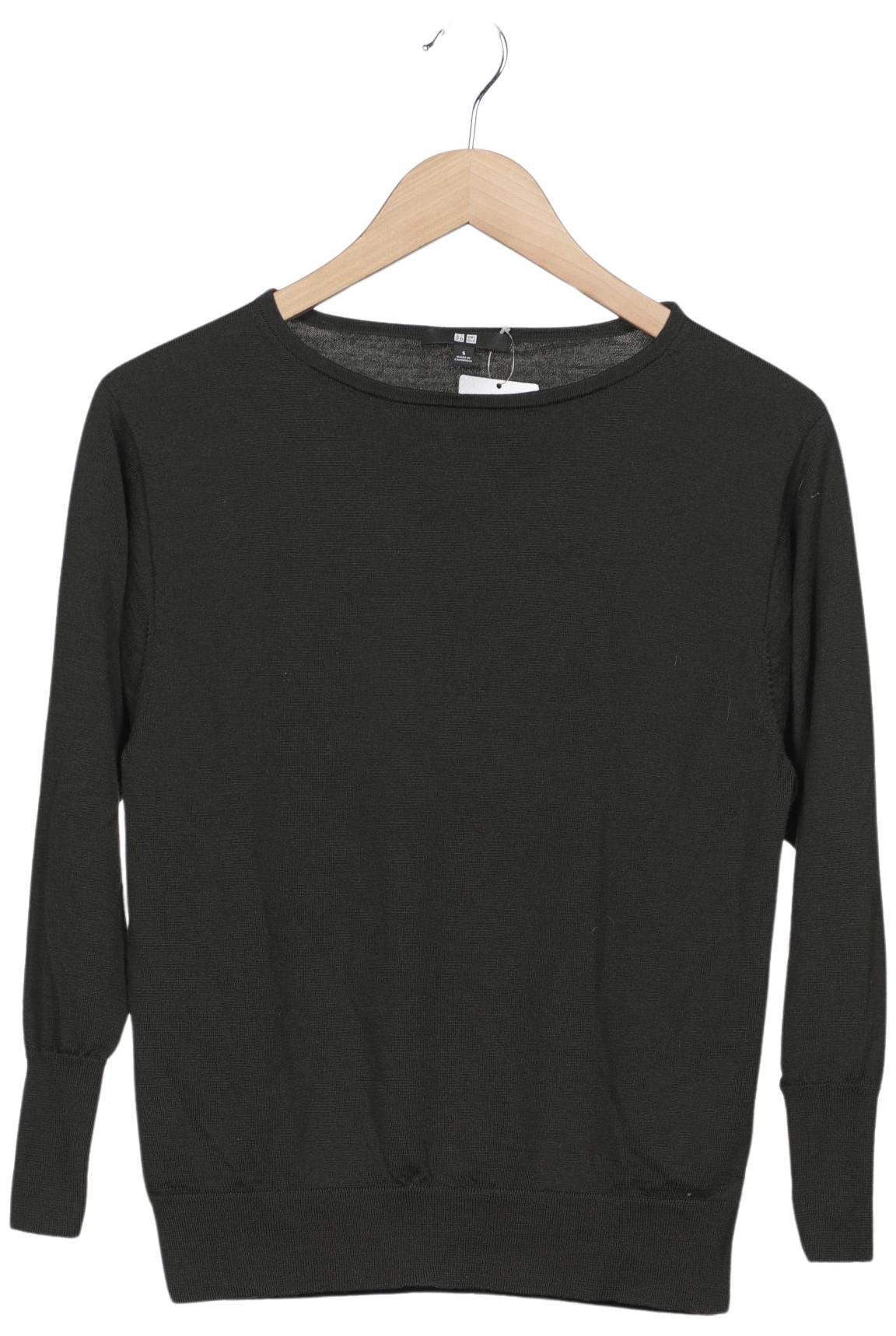 

uniqlo Damen Pullover, schwarz, Gr. 36