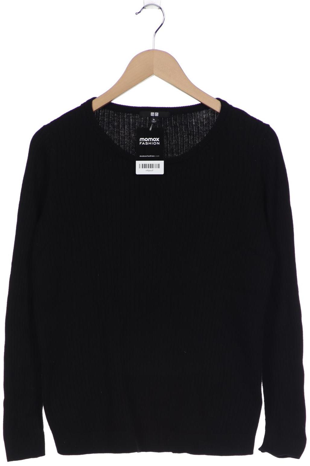 

uniqlo Damen Pullover, schwarz