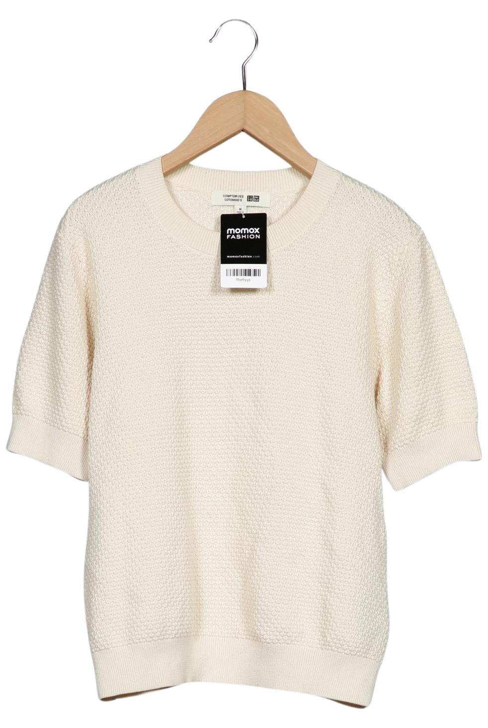 

uniqlo Damen Pullover, cremeweiß, Gr. 38