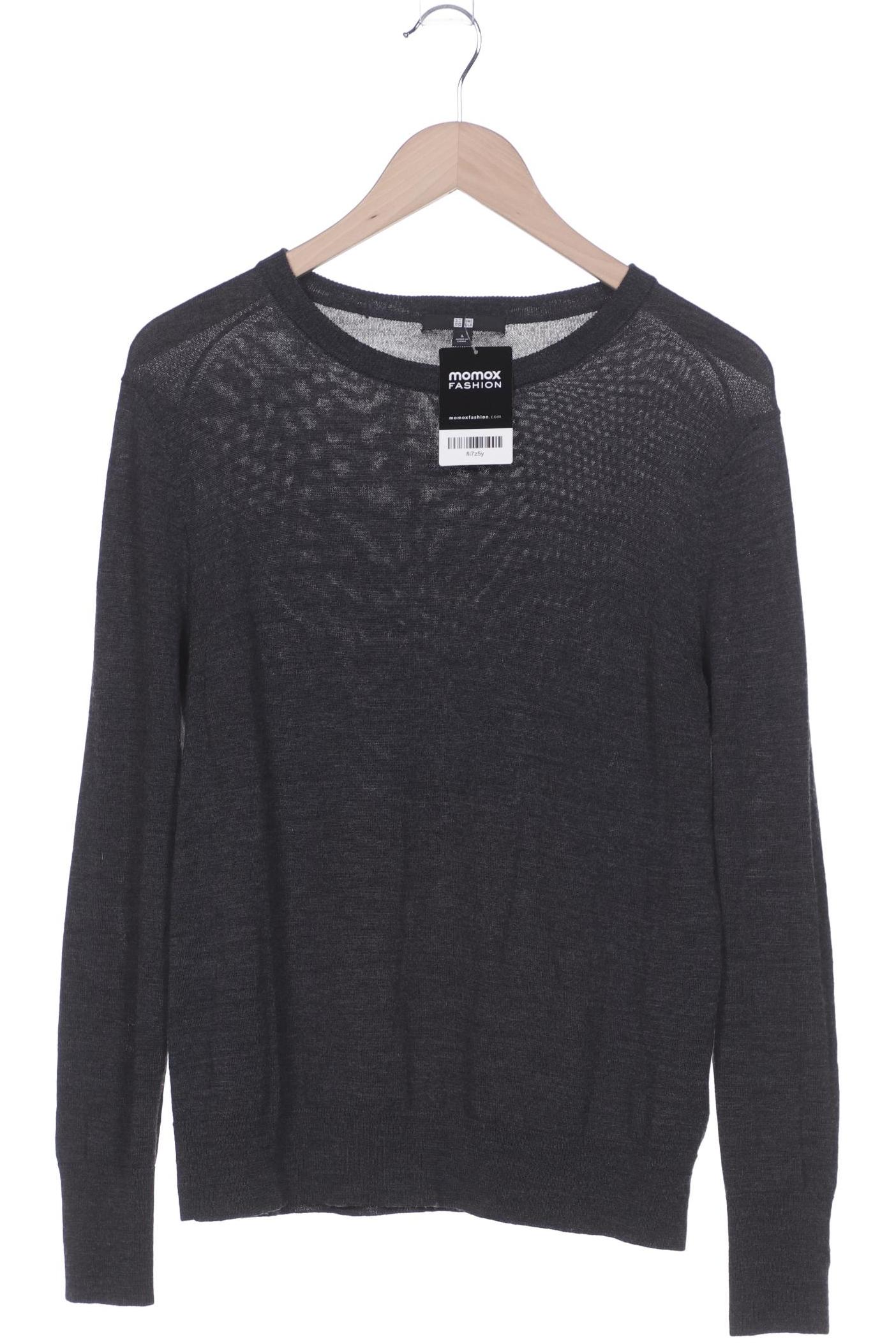 

uniqlo Damen Pullover, grau, Gr. 42