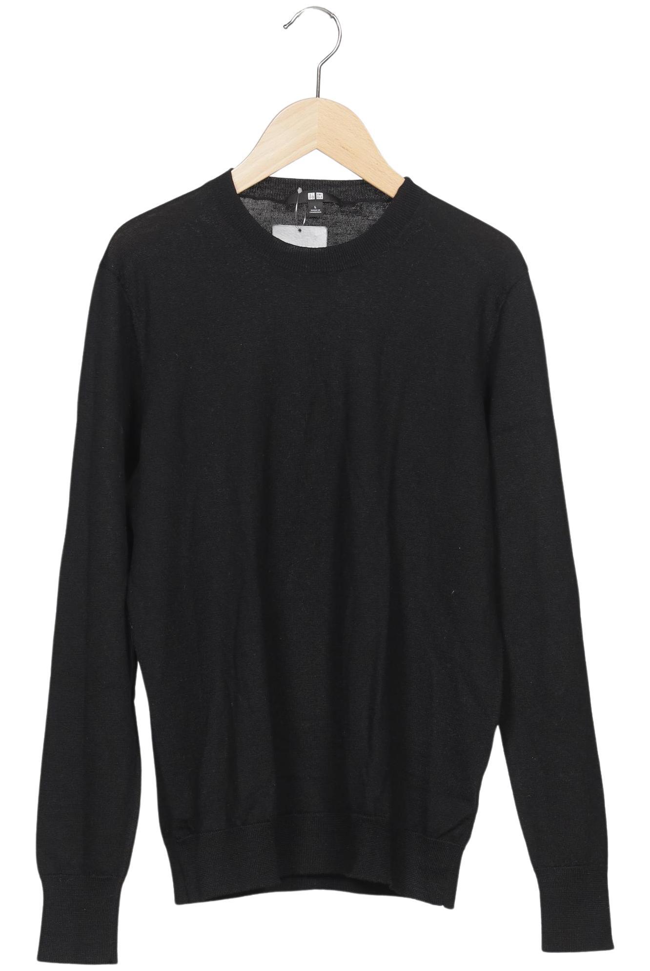 

uniqlo Damen Pullover, schwarz, Gr. 42