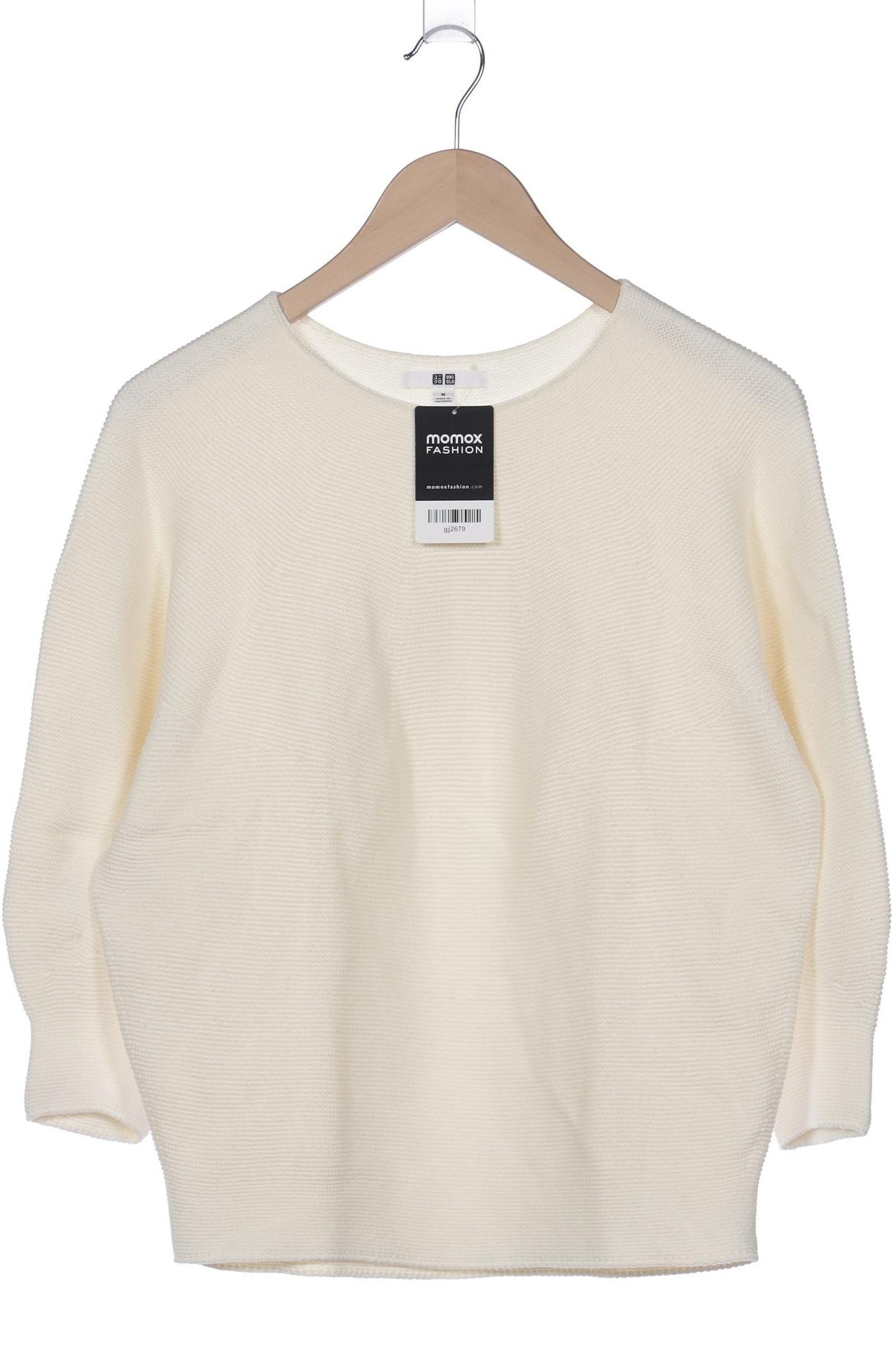 

uniqlo Damen Pullover, cremeweiß, Gr. 38