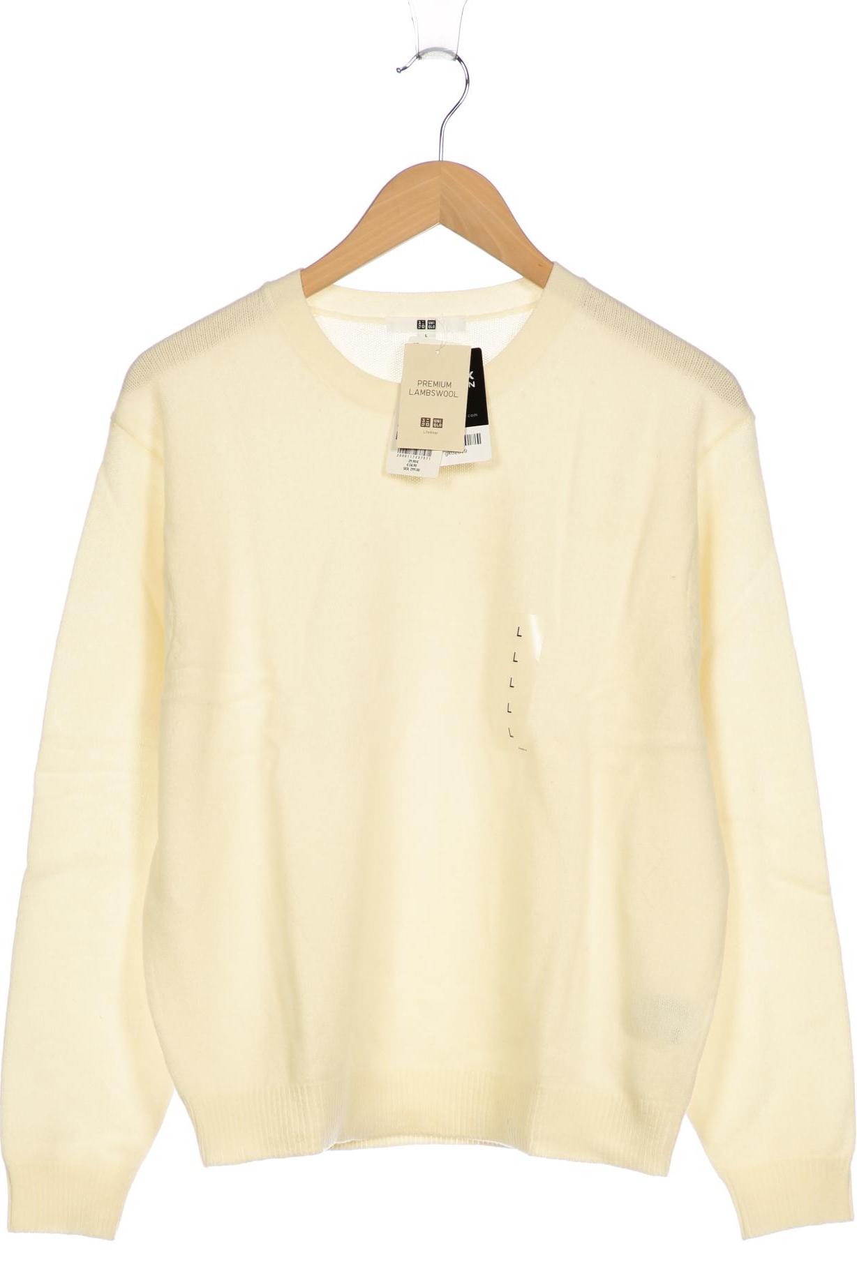 

uniqlo Damen Pullover, cremeweiß, Gr. 42
